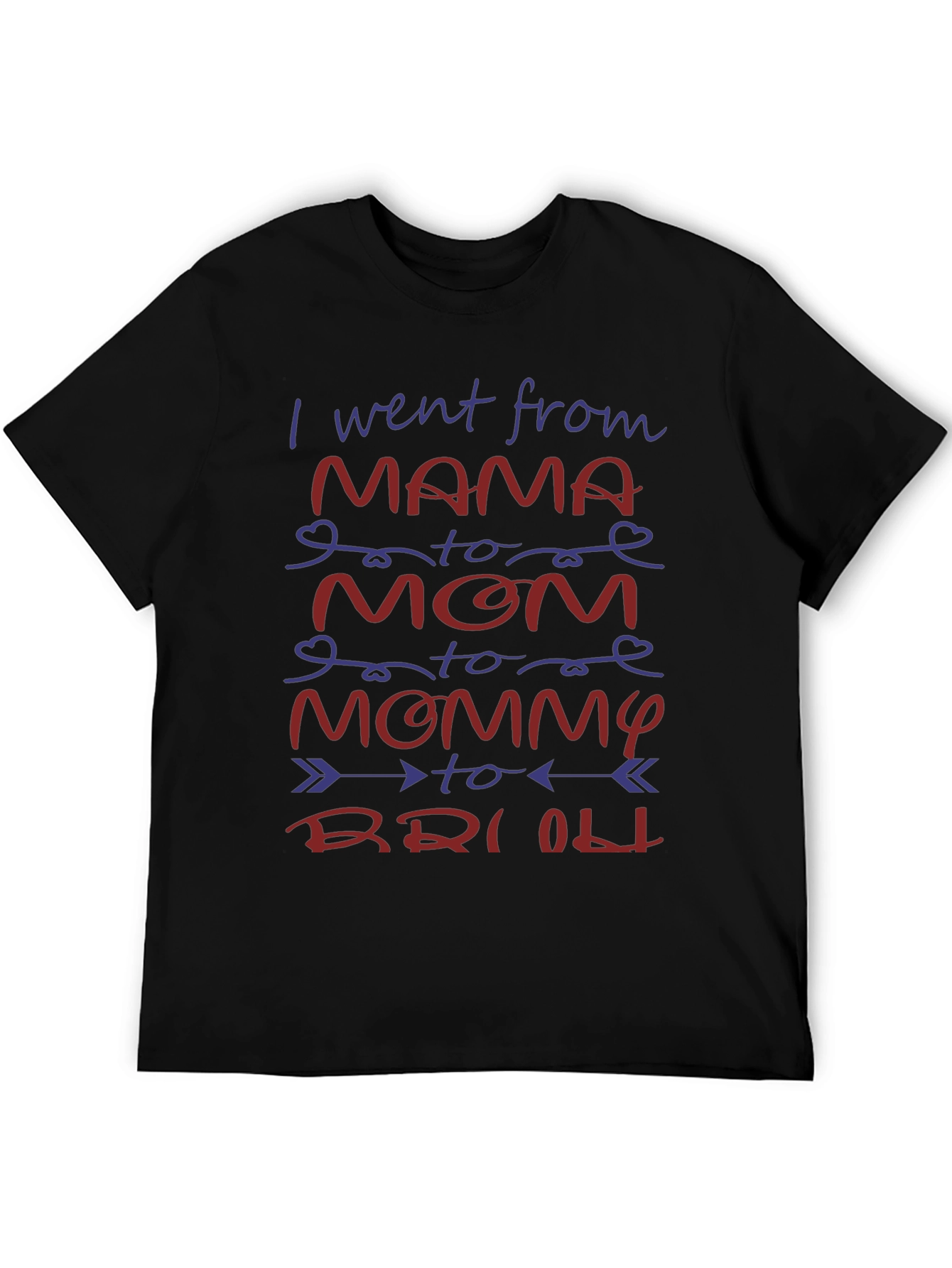 Mama to Mom to Mommy to Brioll T-Shirt