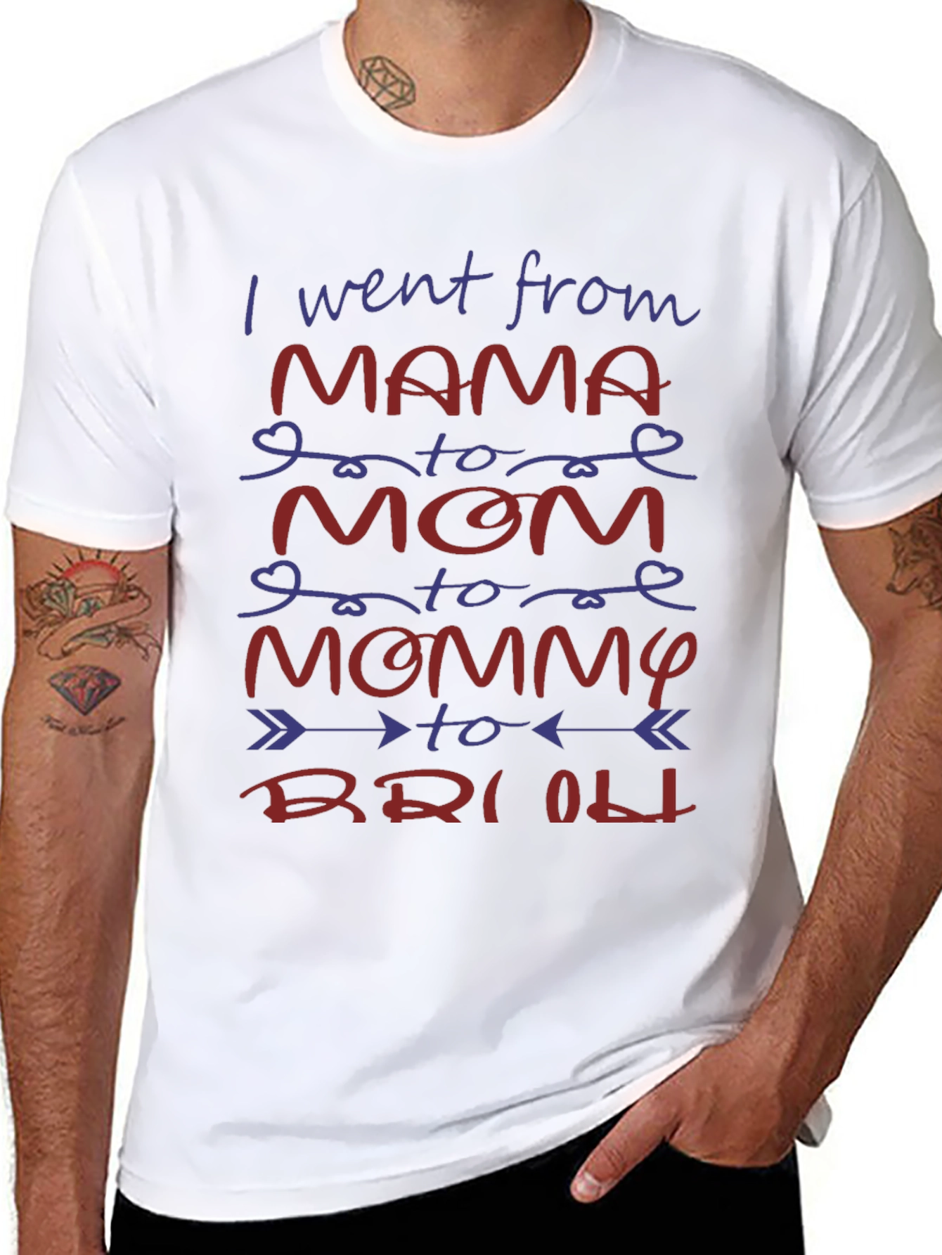 Mama to Mom to Mommy to Brioll T-Shirt