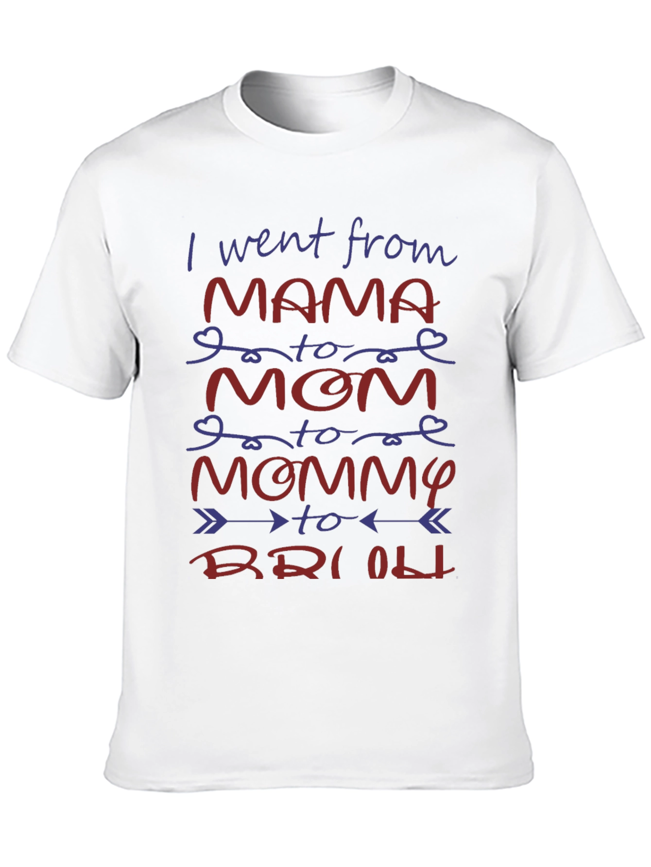 Mama to Mom to Mommy to Brioll T-Shirt