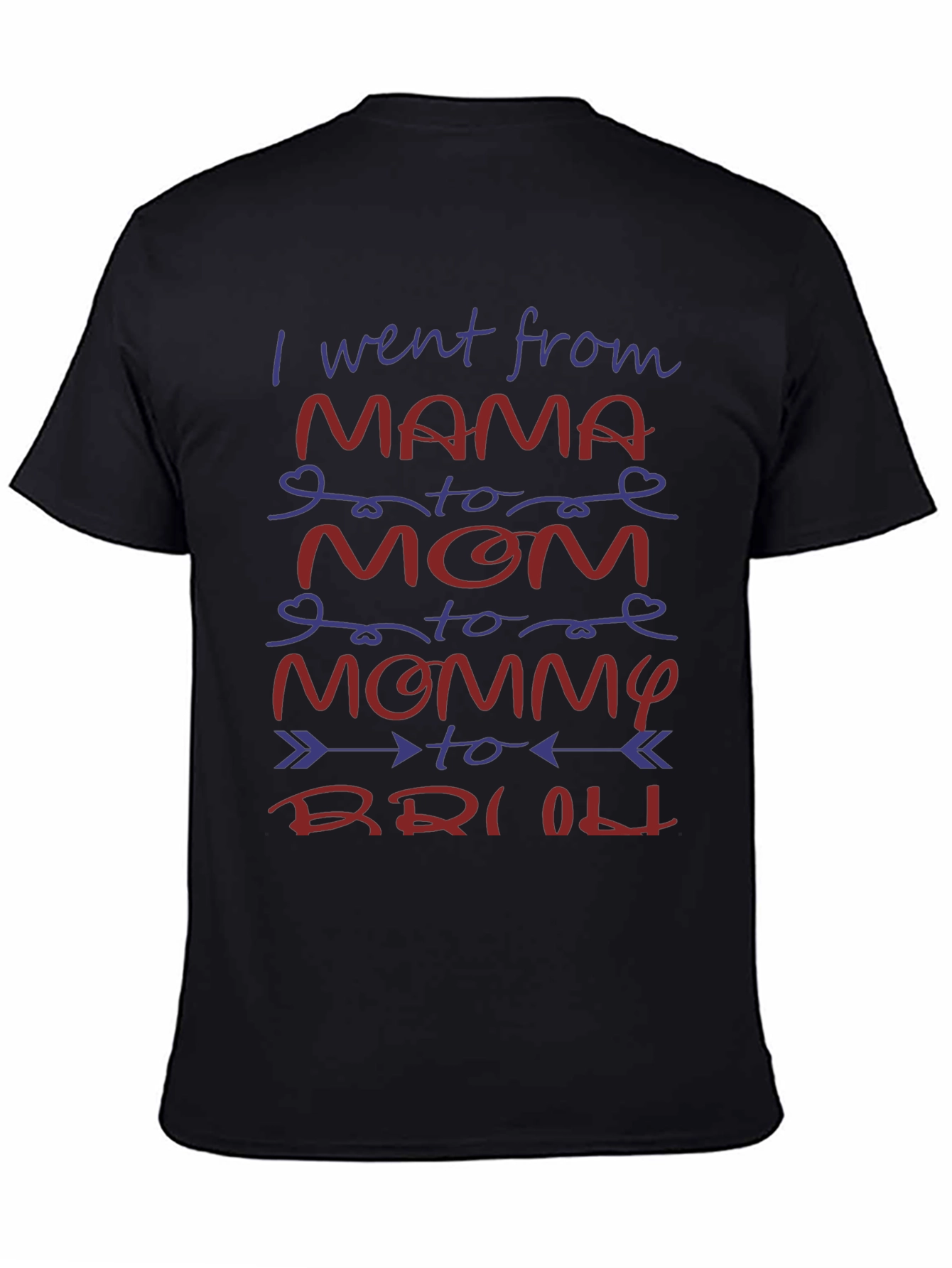 Mama to Mom to Mommy to Brioll T-Shirt