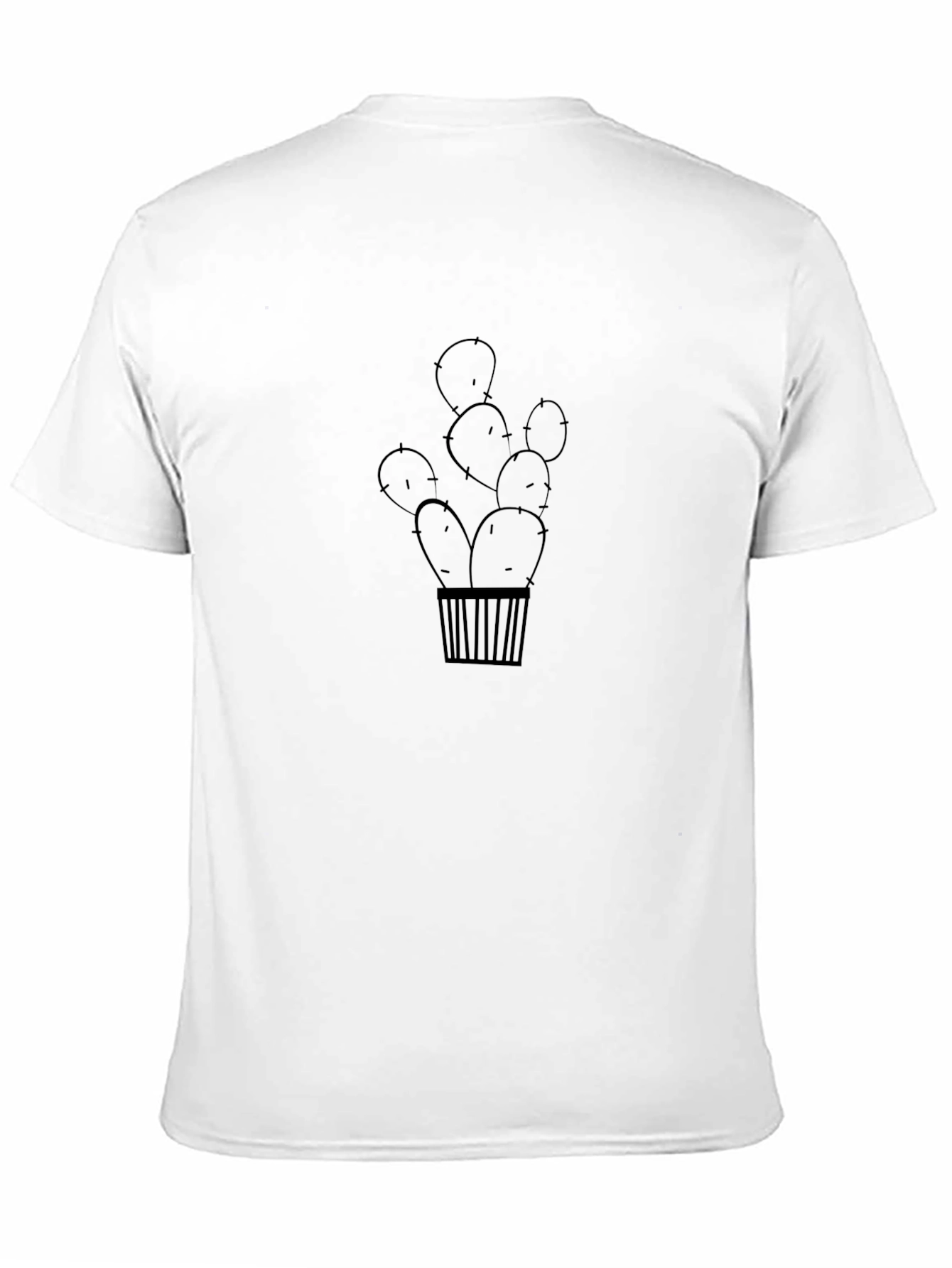 Black Cactus T-Shirt - Stylish & Unique Design