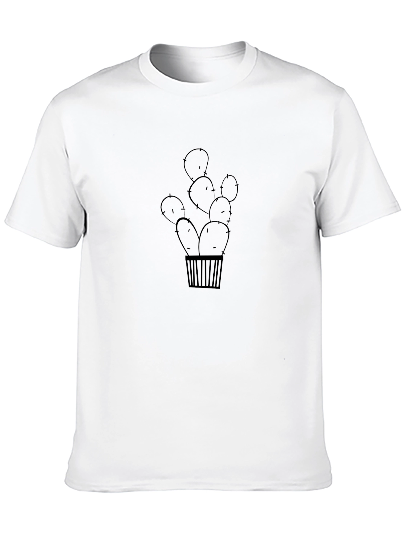 Black Cactus T-Shirt - Stylish & Unique Design