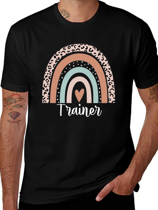 Trainer Rainbow Graphic T-Shirt