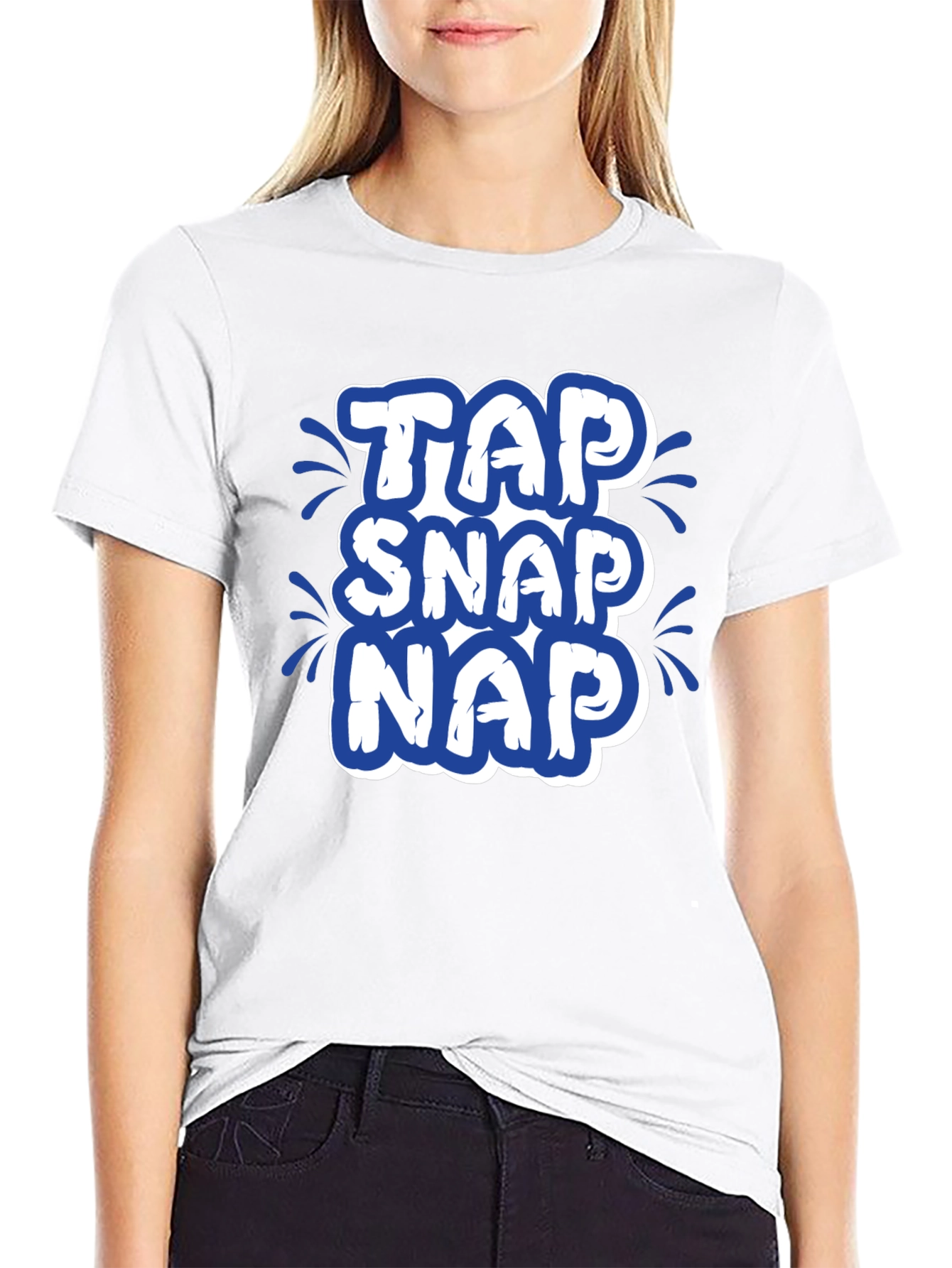 Tap Snap Nap Funny Graphic Tee