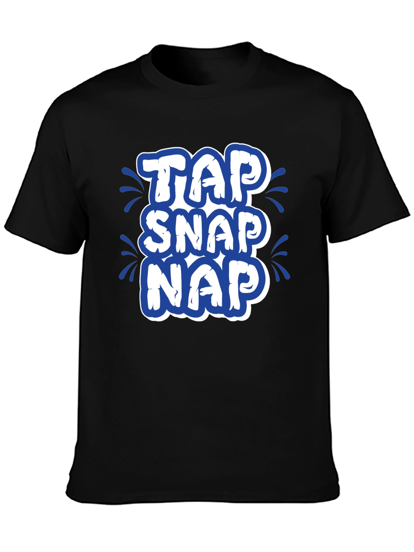 Tap Snap Nap Funny Graphic Tee