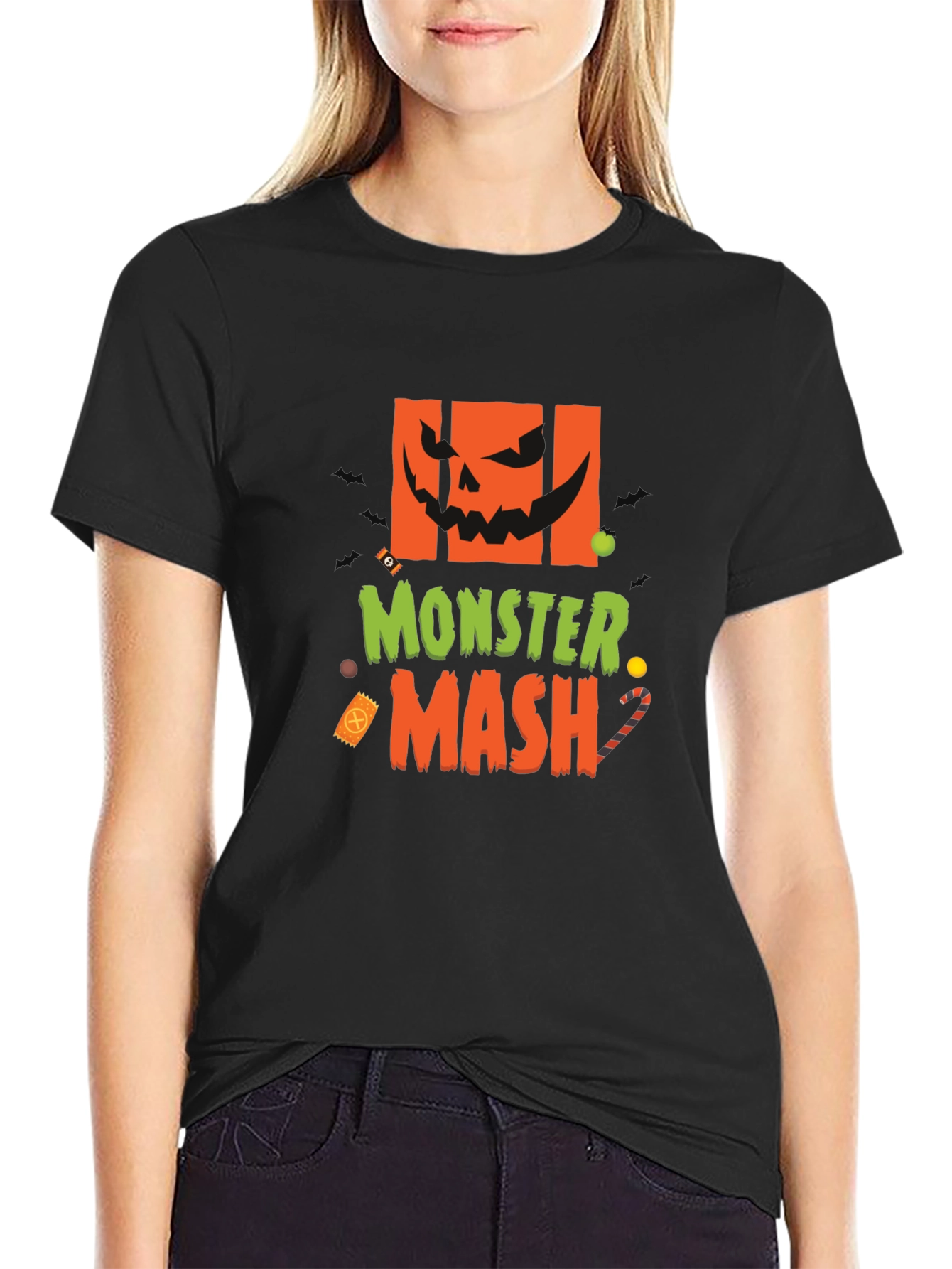Monster Mash Graphic Tee - Halloween Fun!