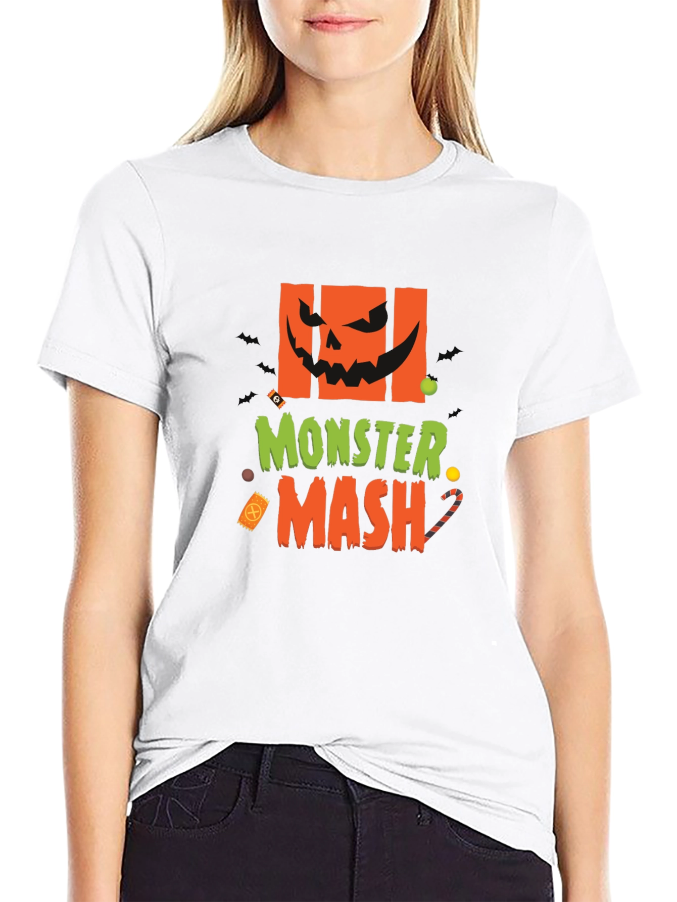 Monster Mash Graphic Tee - Halloween Fun!