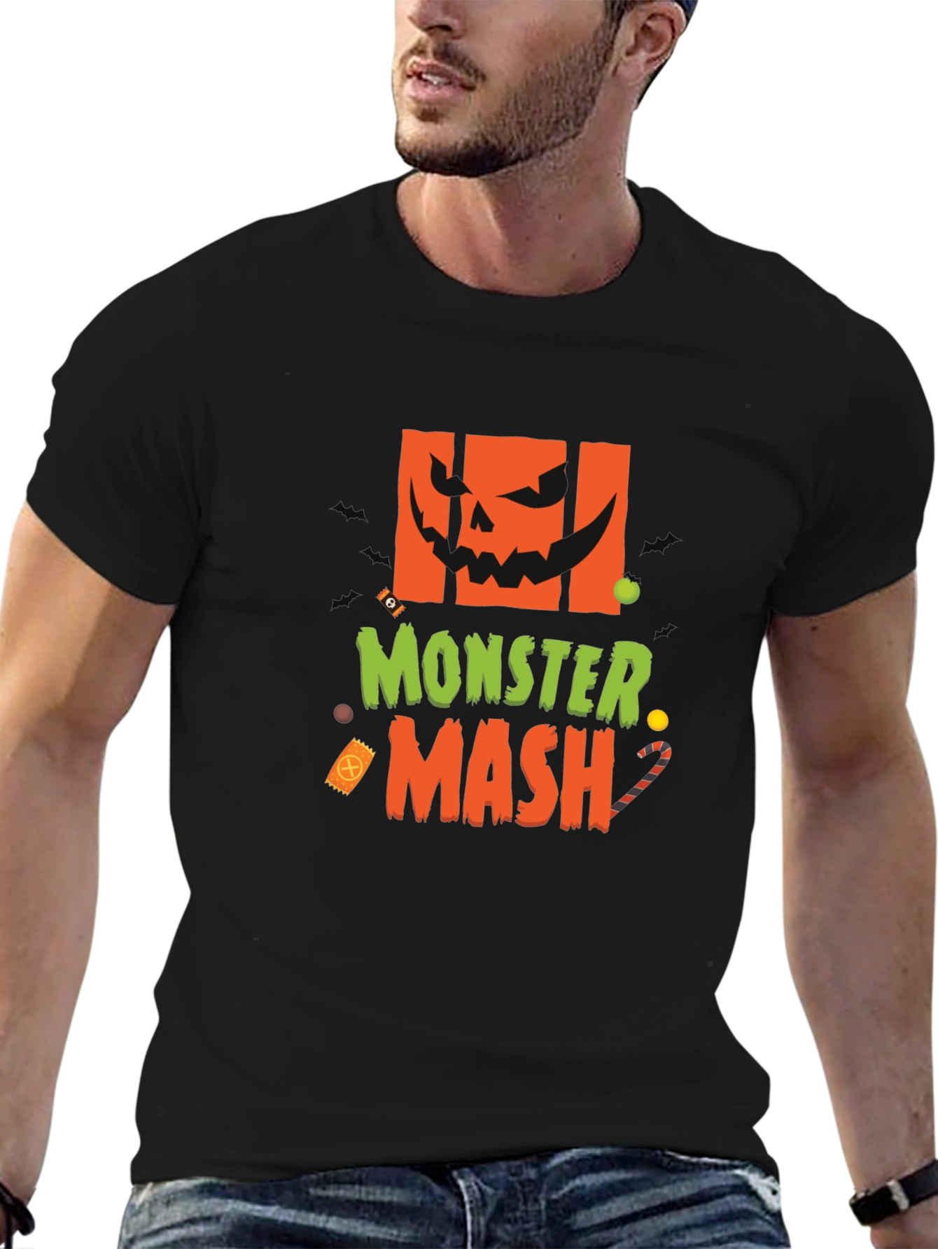 Monster Mash Graphic Tee - Halloween Fun!