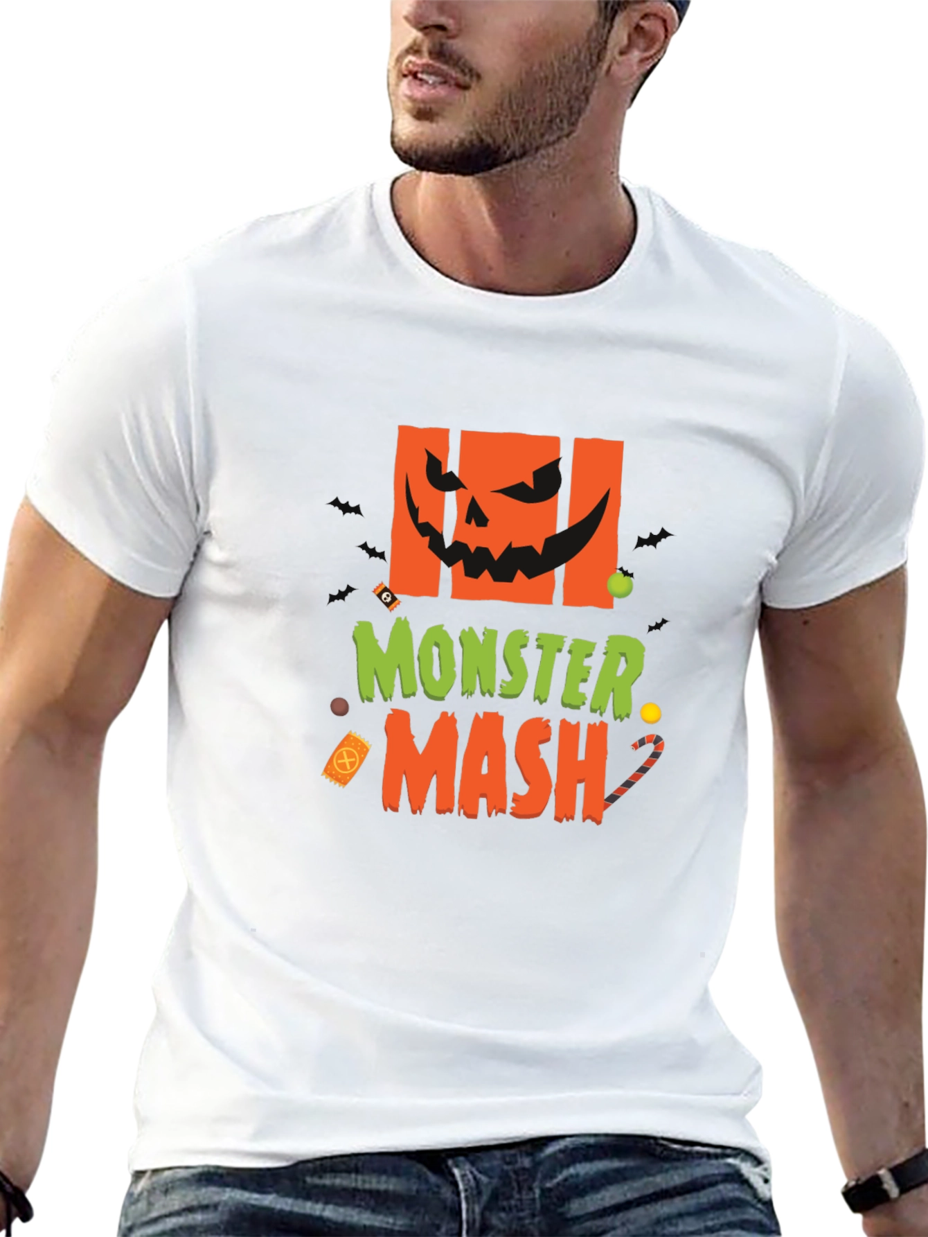 Monster Mash Graphic Tee - Halloween Fun!