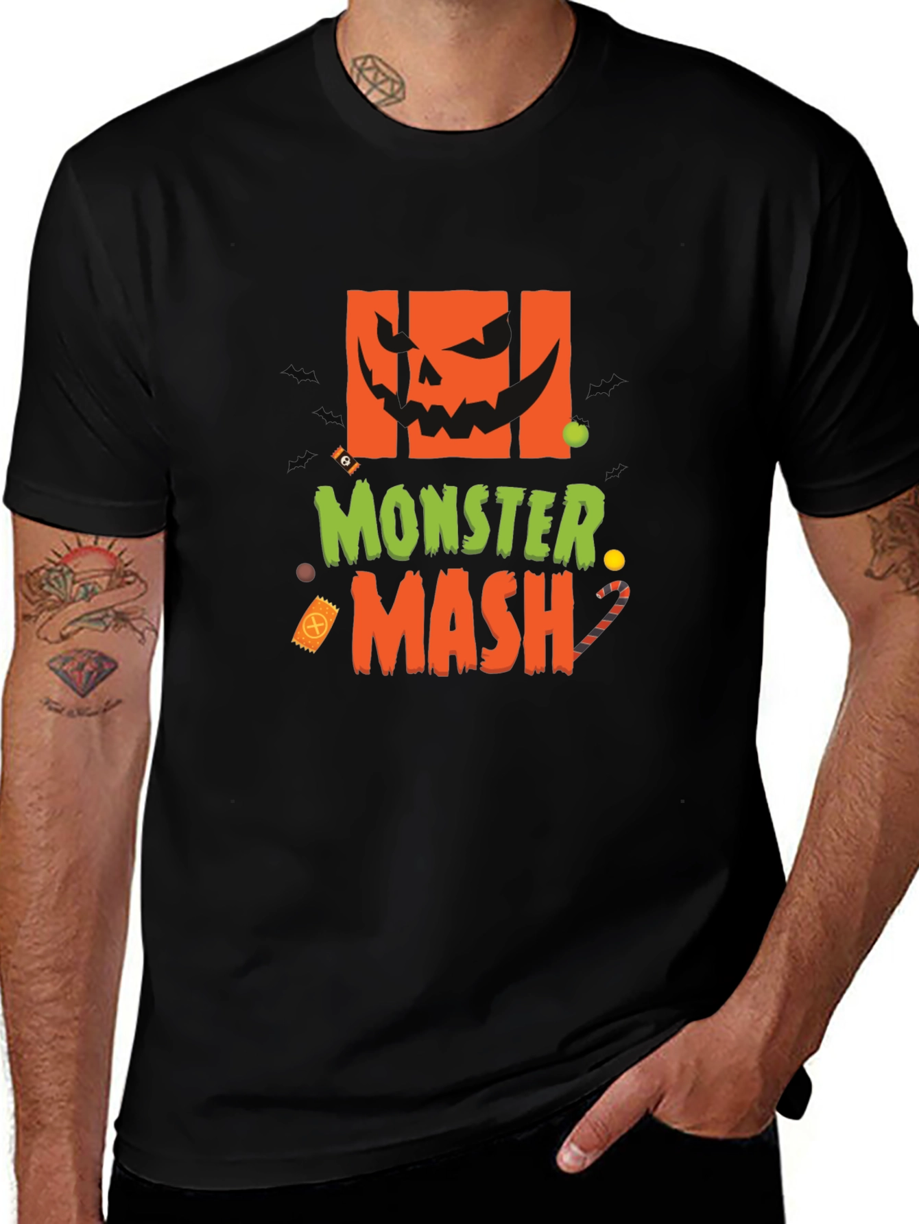 Monster Mash Graphic Tee - Halloween Fun!