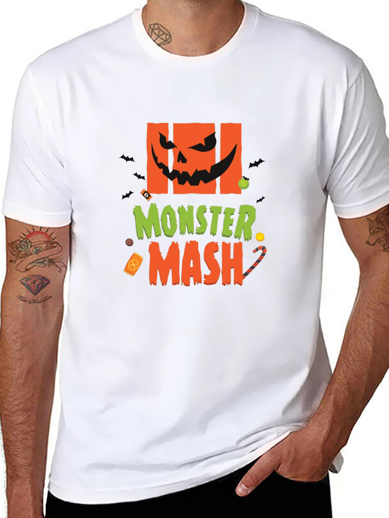 Monster Mash Graphic Tee - Halloween Fun!