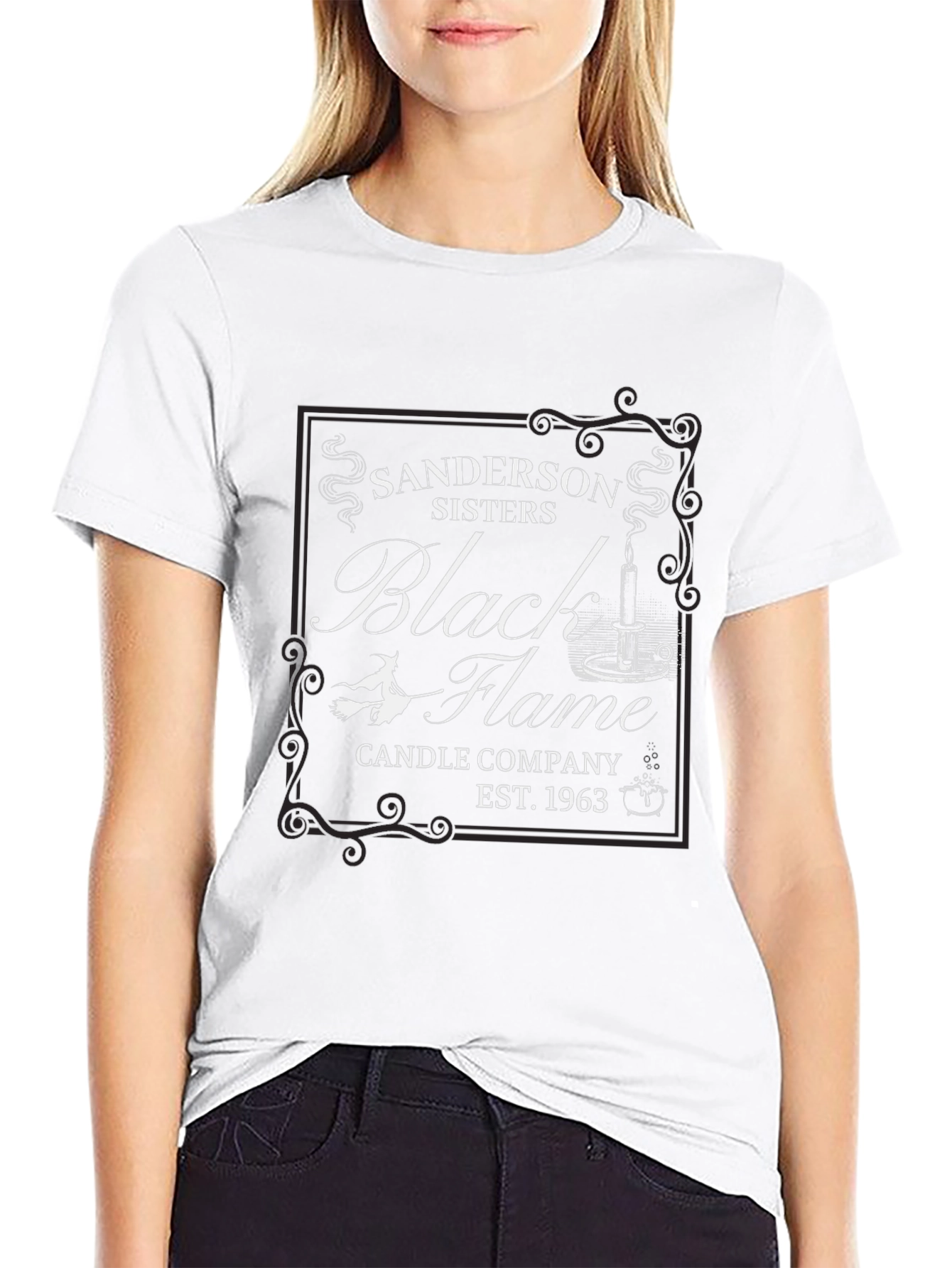 Sanderson Sisters Black Flame Candle Company T-Shirt