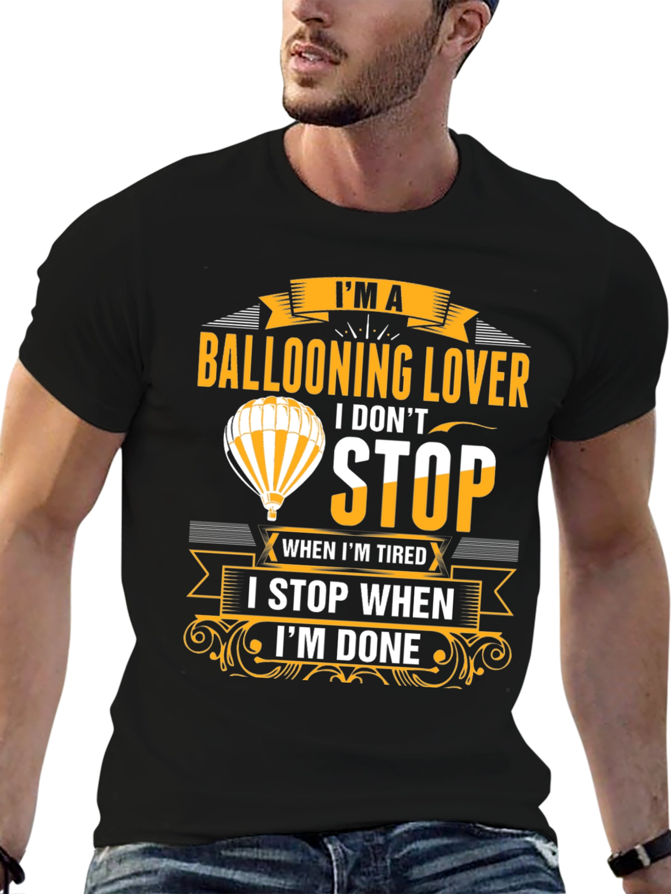 Ballooning Lover Graphic T-Shirt
