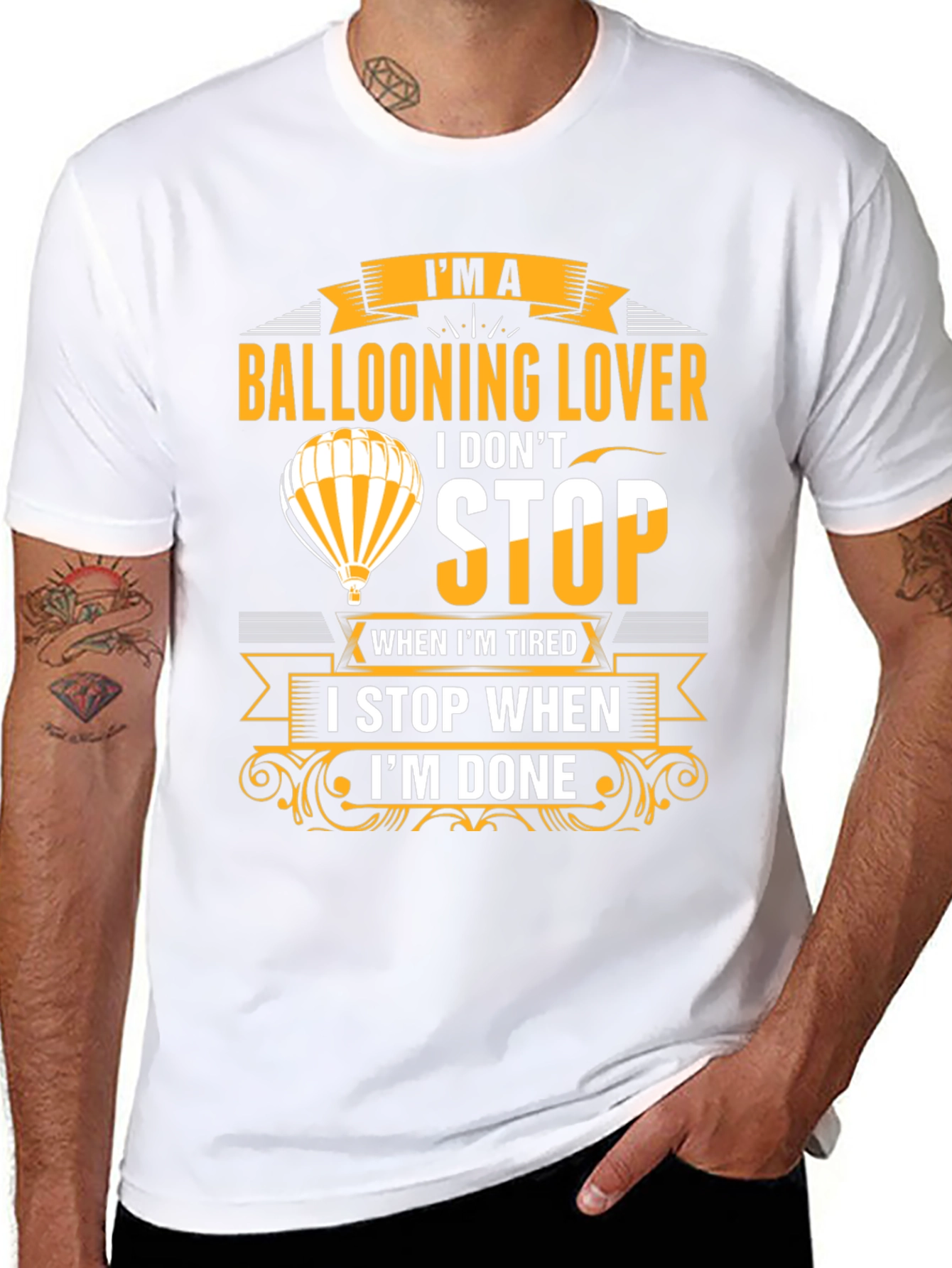 Ballooning Lover Graphic T-Shirt