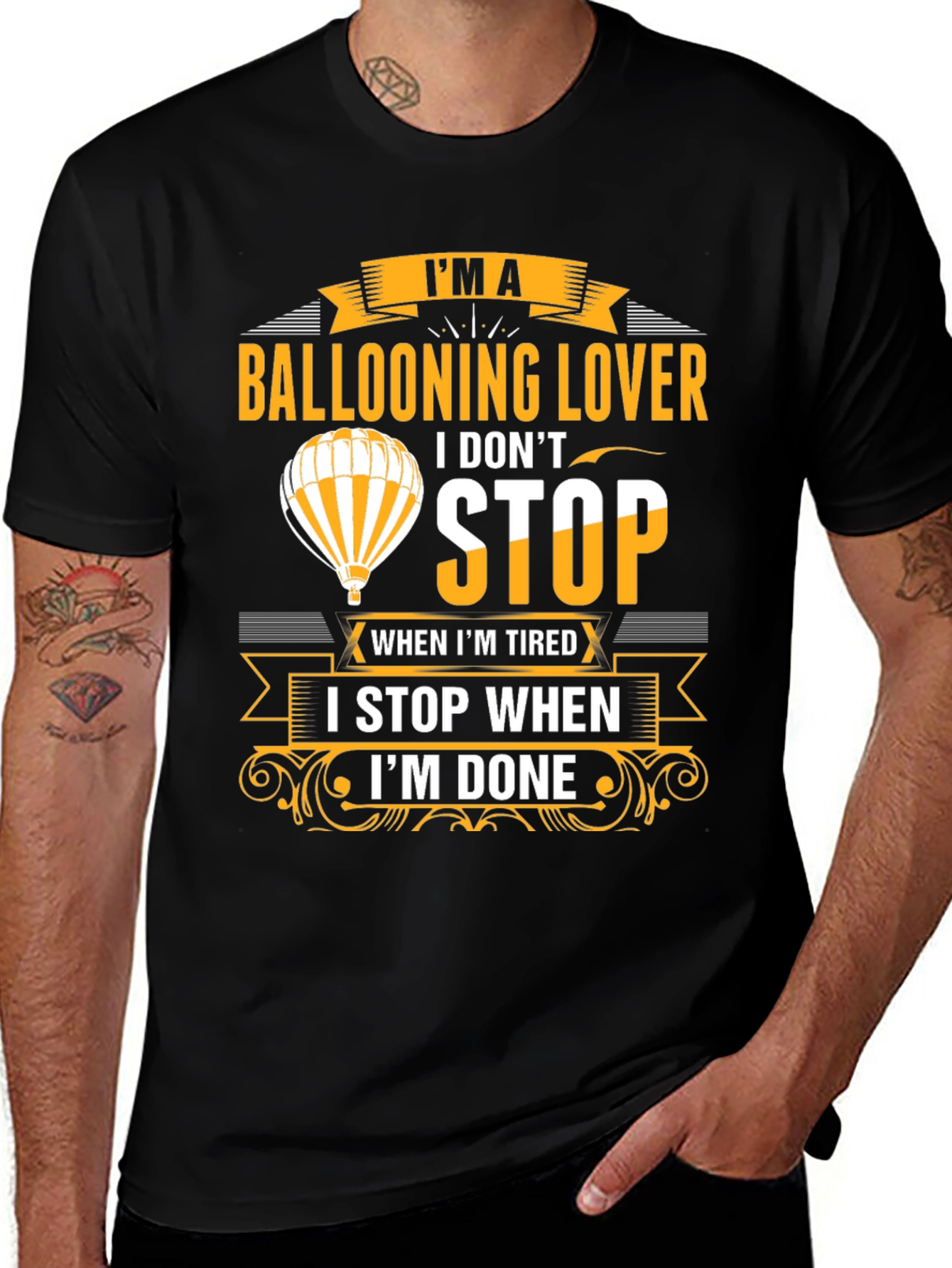 Ballooning Lover Graphic T-Shirt