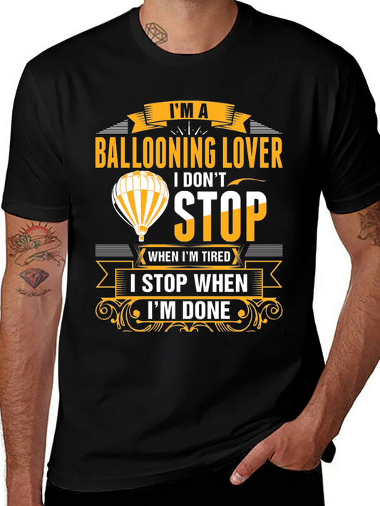 Ballooning Lover Graphic T-Shirt