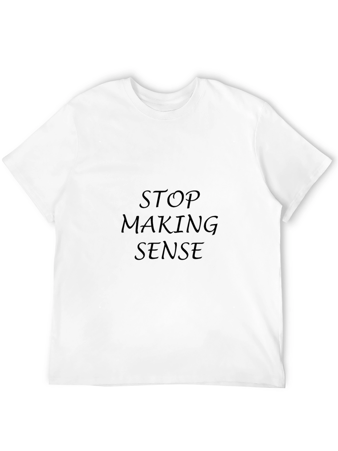 Stop Making Sense Graphic T-Shirt - Black