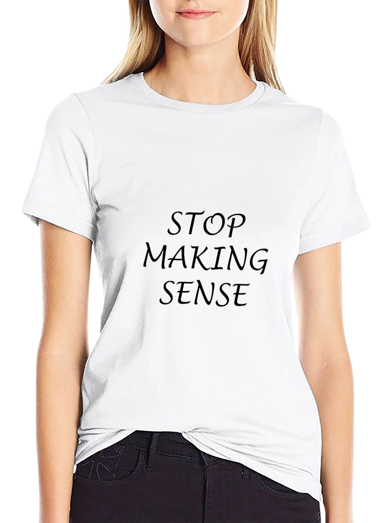 Stop Making Sense Graphic T-Shirt - Black