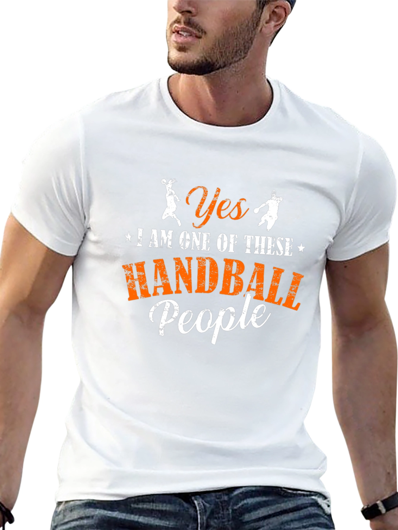 Handball People Graphic Tee