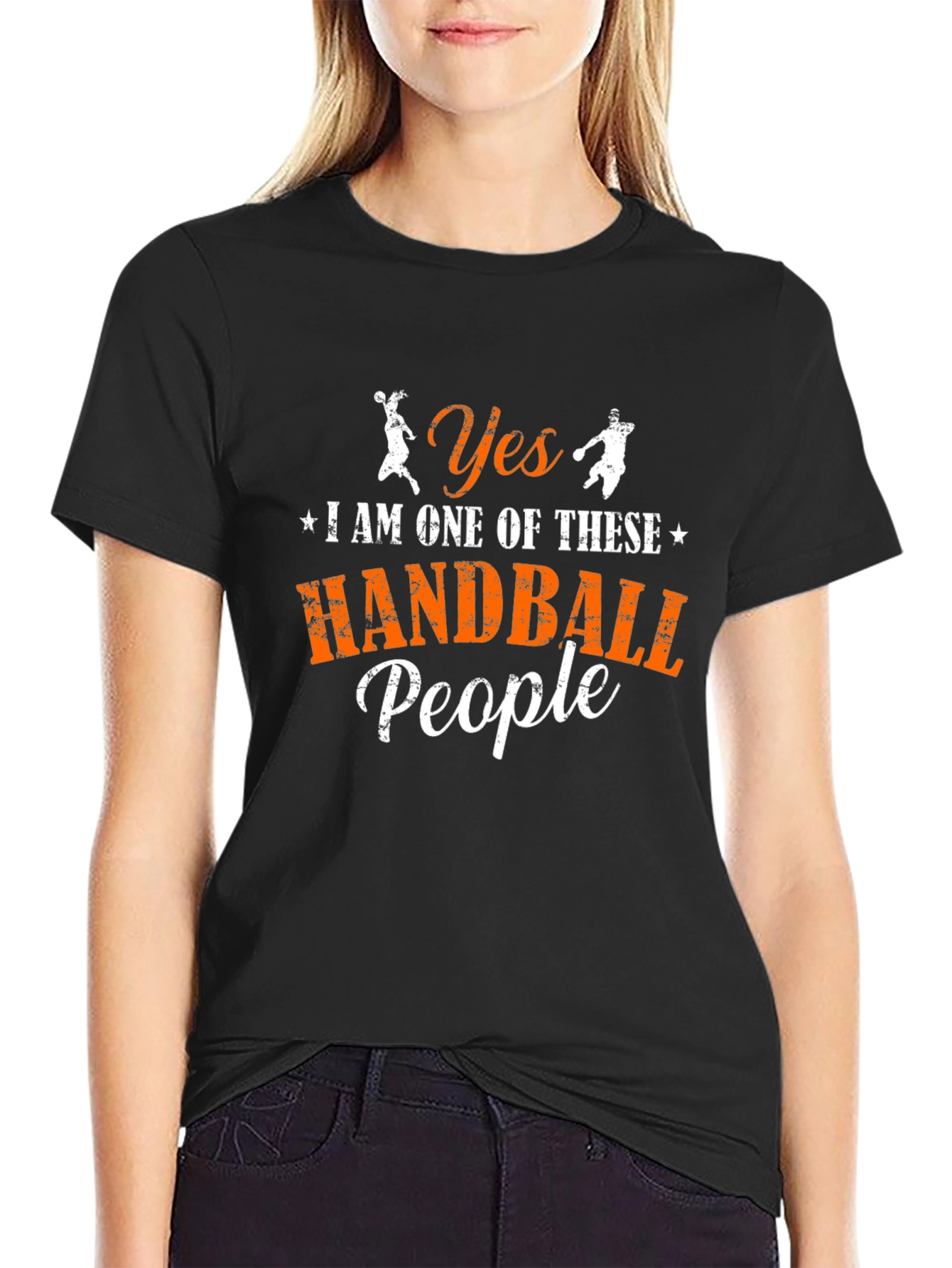 Handball People Graphic Tee