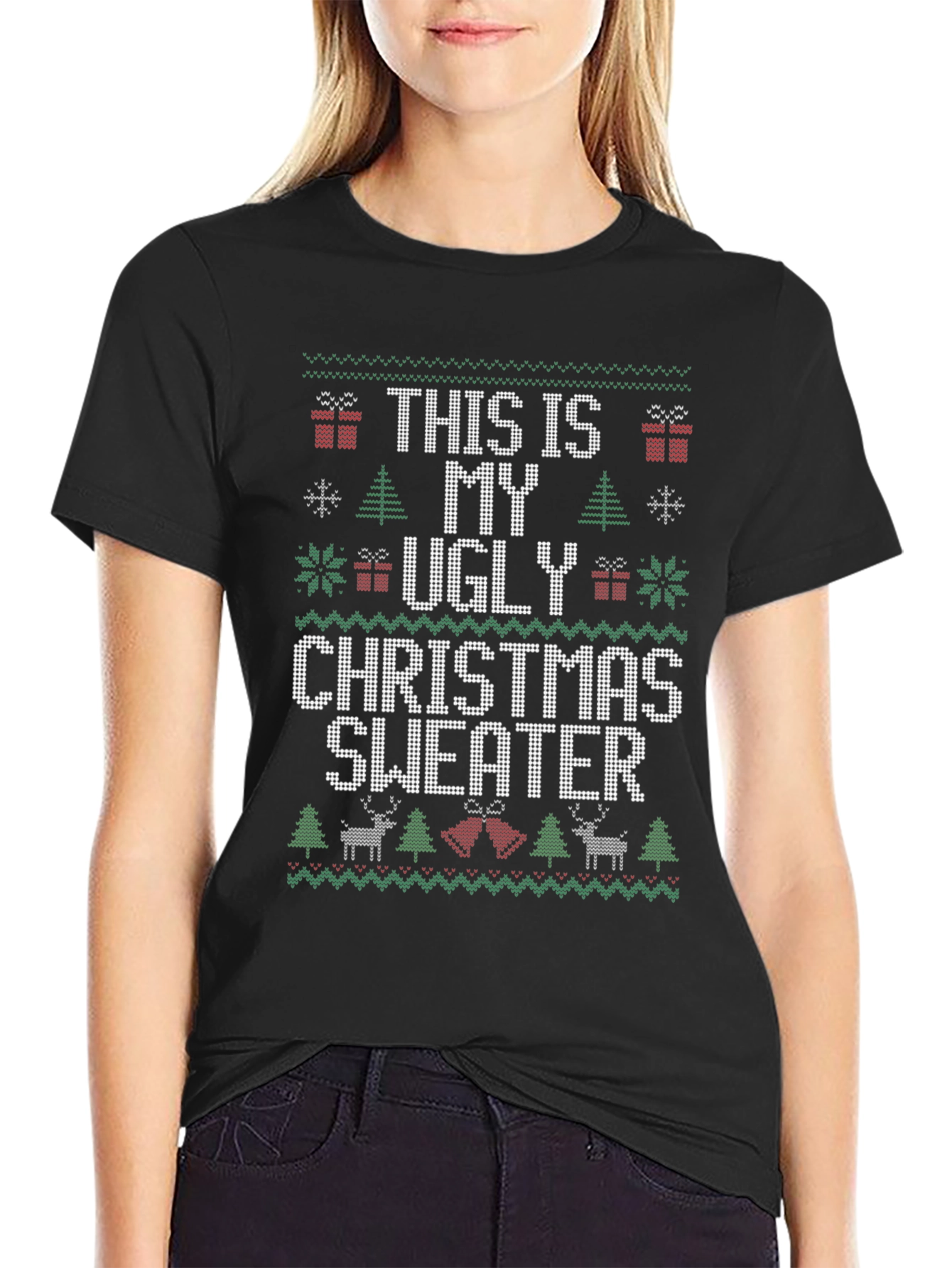 Ugly Christmas Sweater T-Shirt