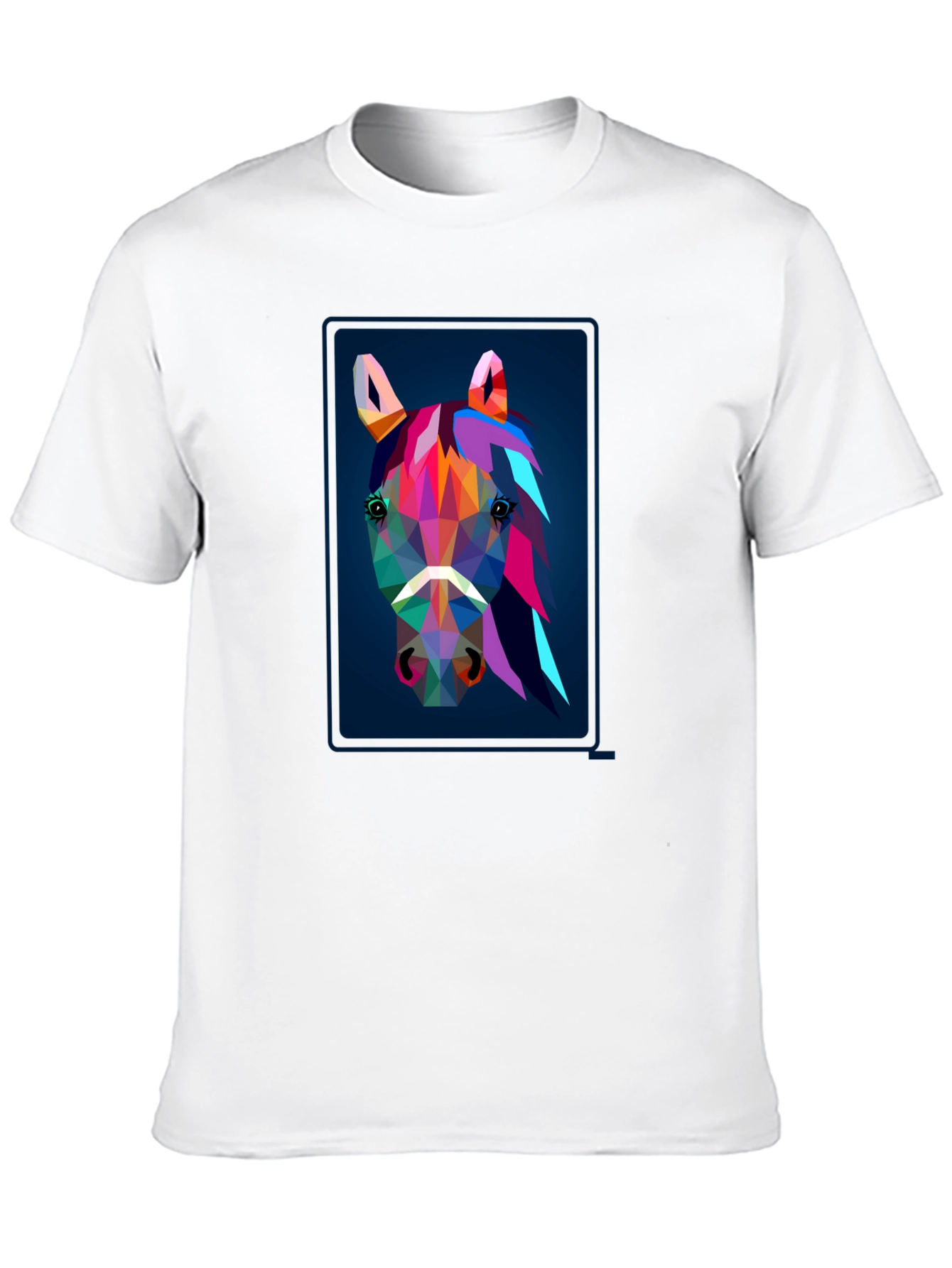 Geometric Horse Graphic Tee