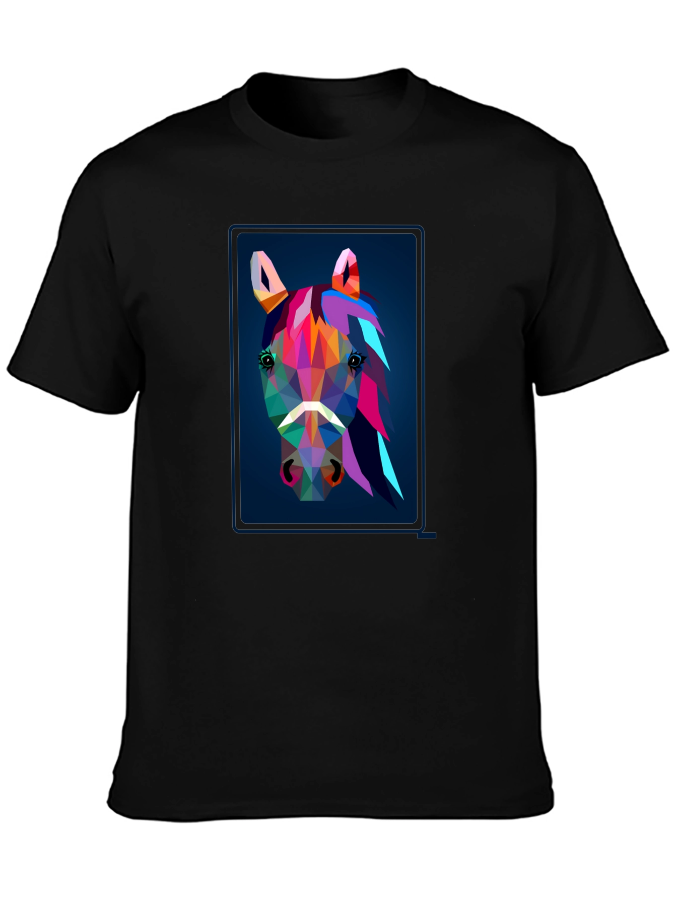 Geometric Horse Graphic Tee