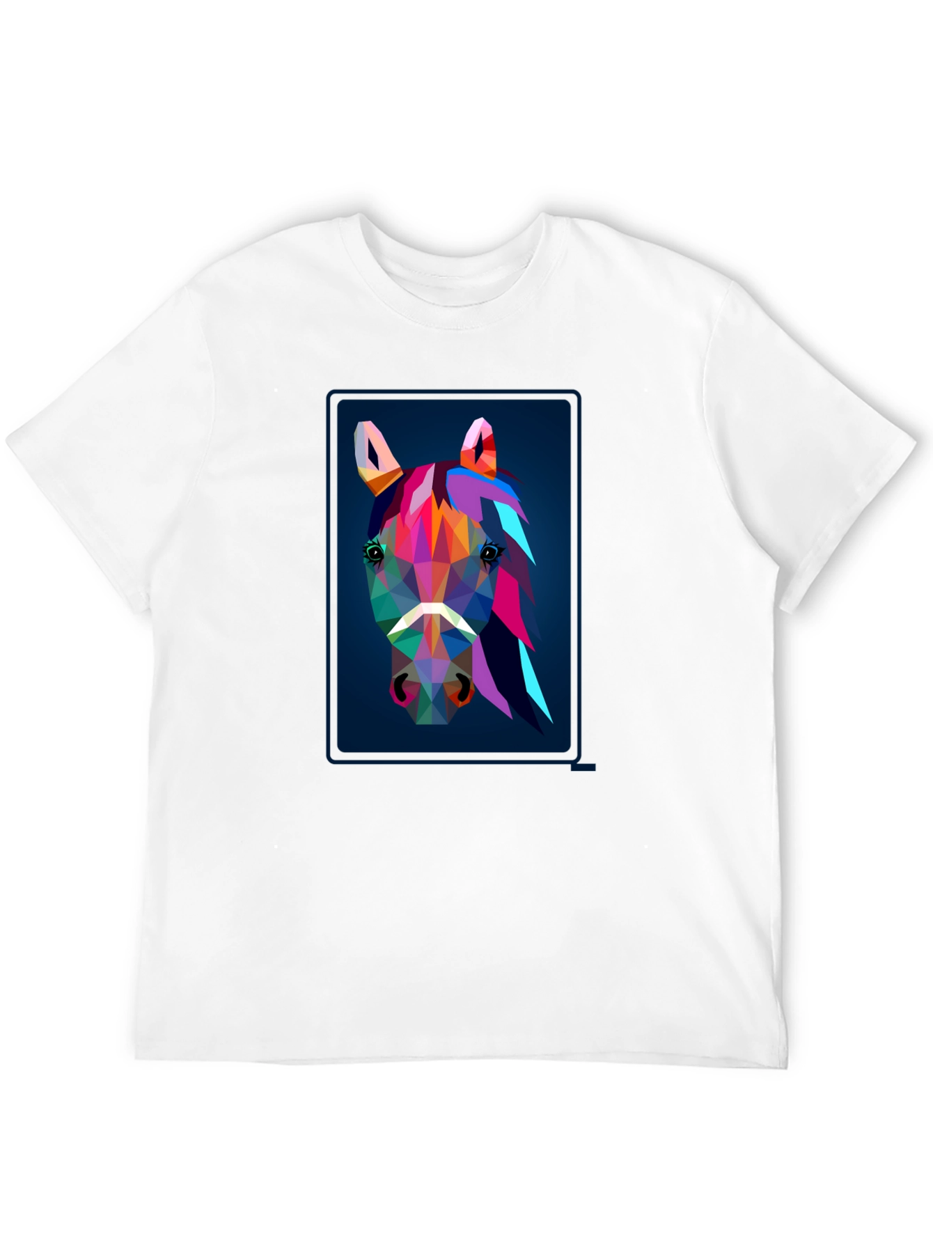 Geometric Horse Graphic Tee