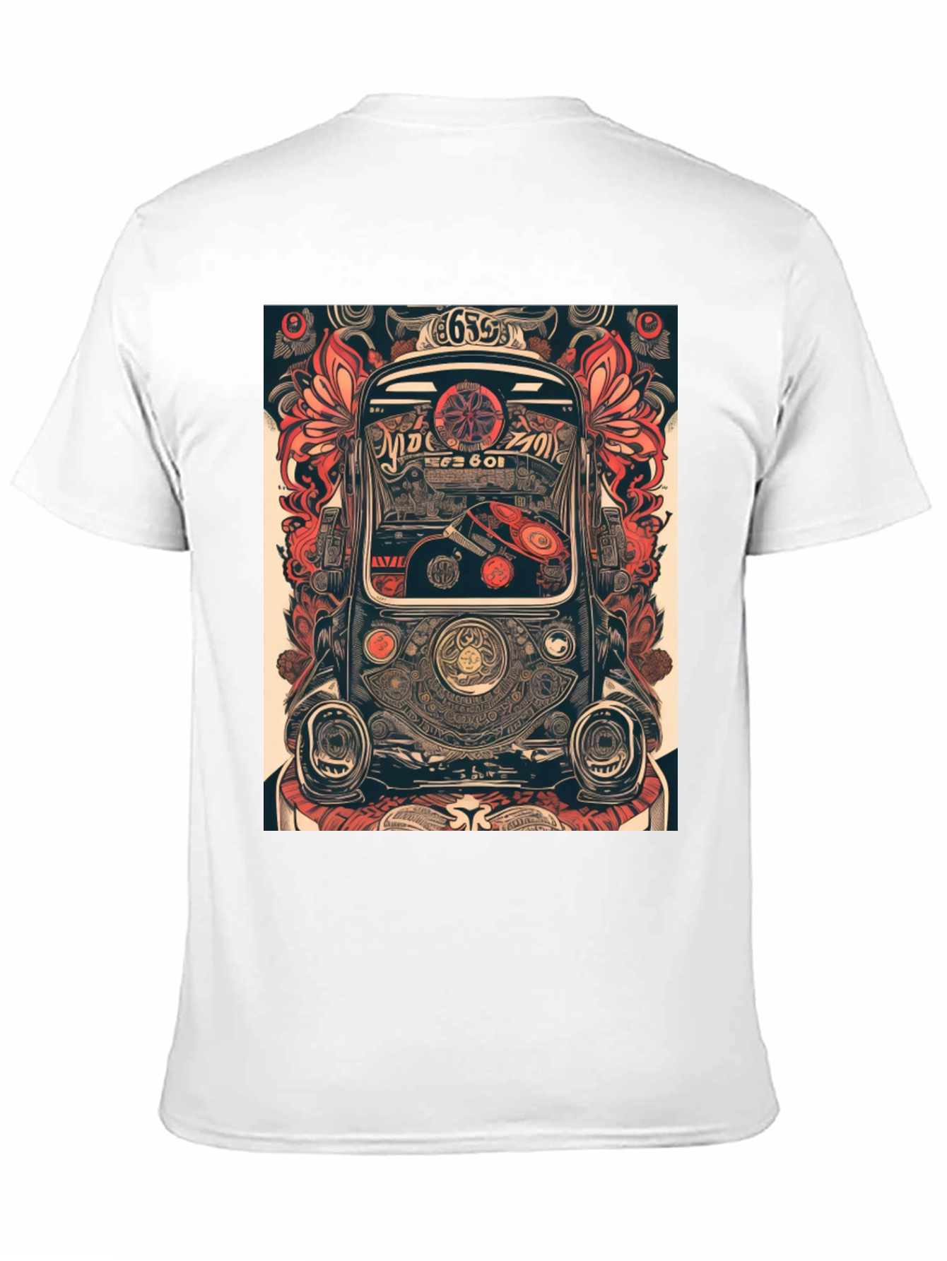 Retro Car Art T-Shirt