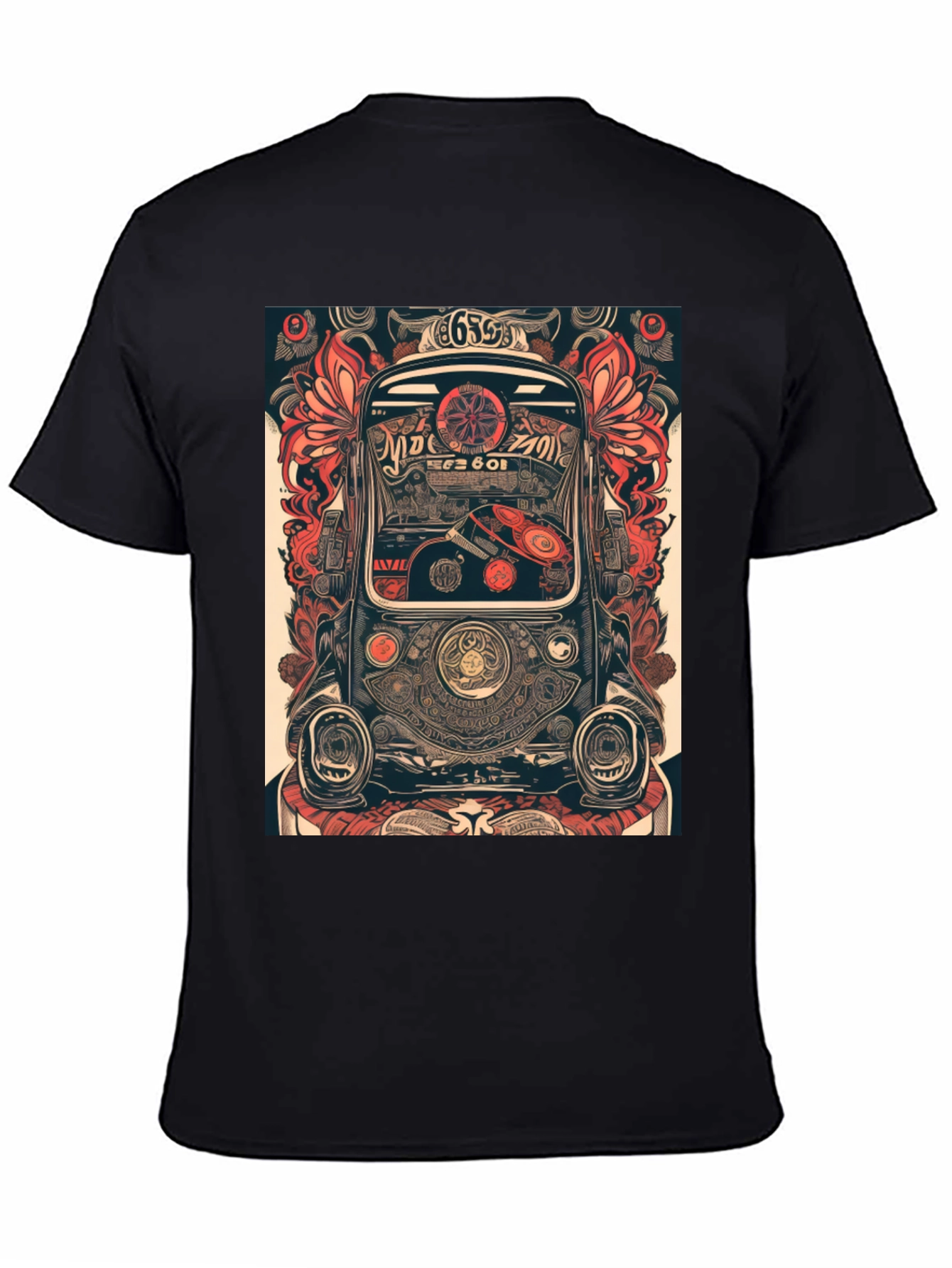 Retro Car Art T-Shirt
