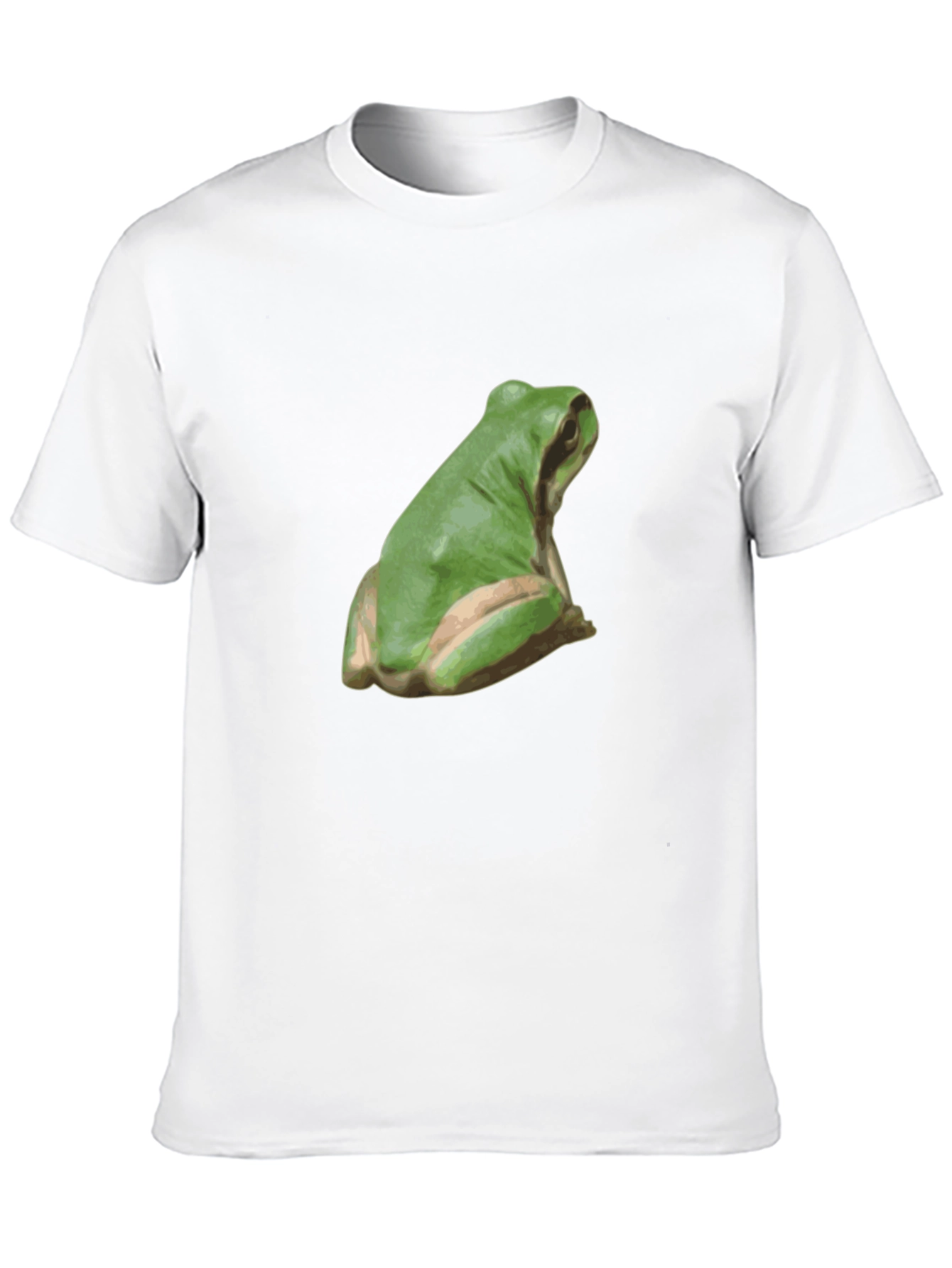 Frog Graphic Tee - Casual Black T-Shirt