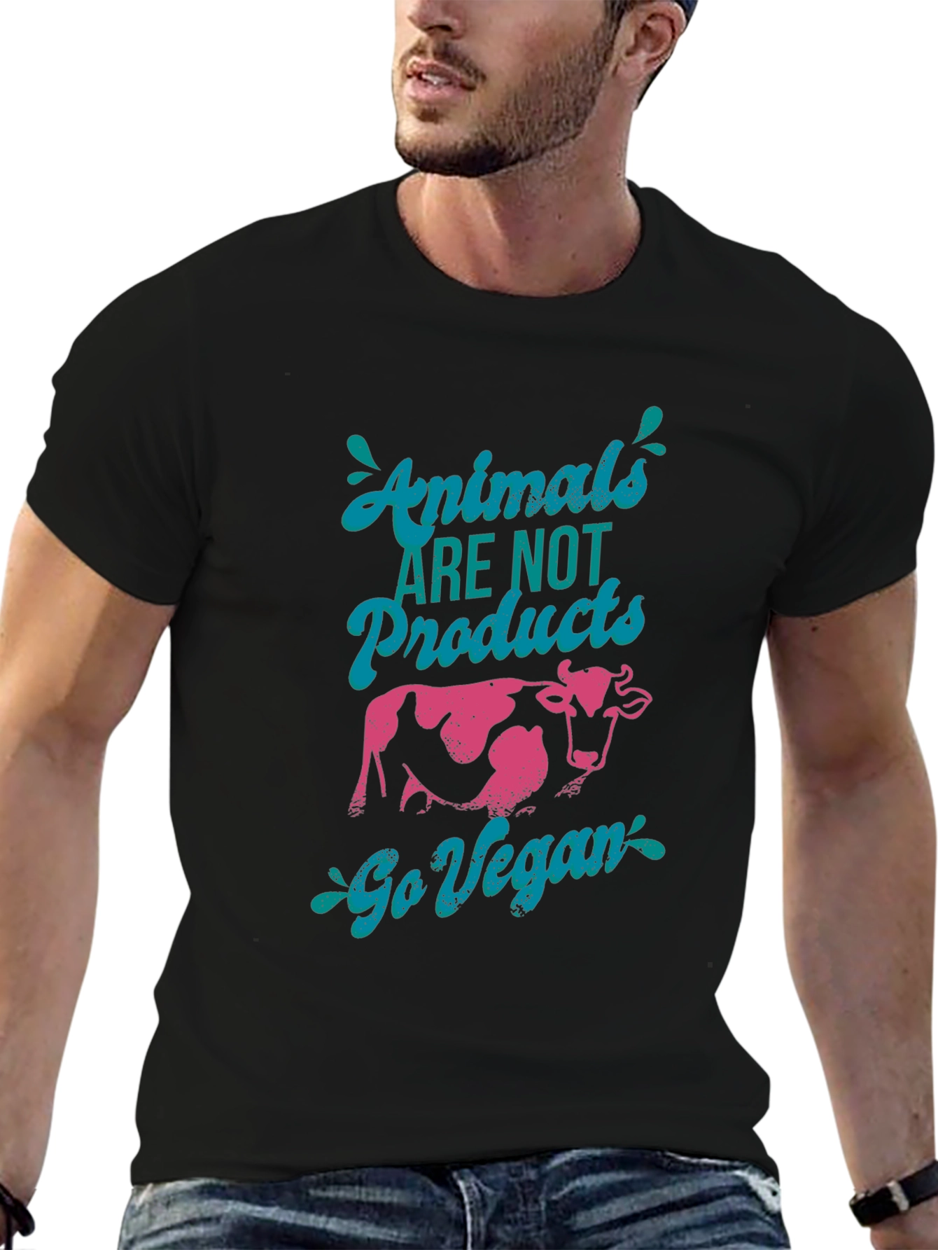 Vegan T-Shirt - Animals are not Products