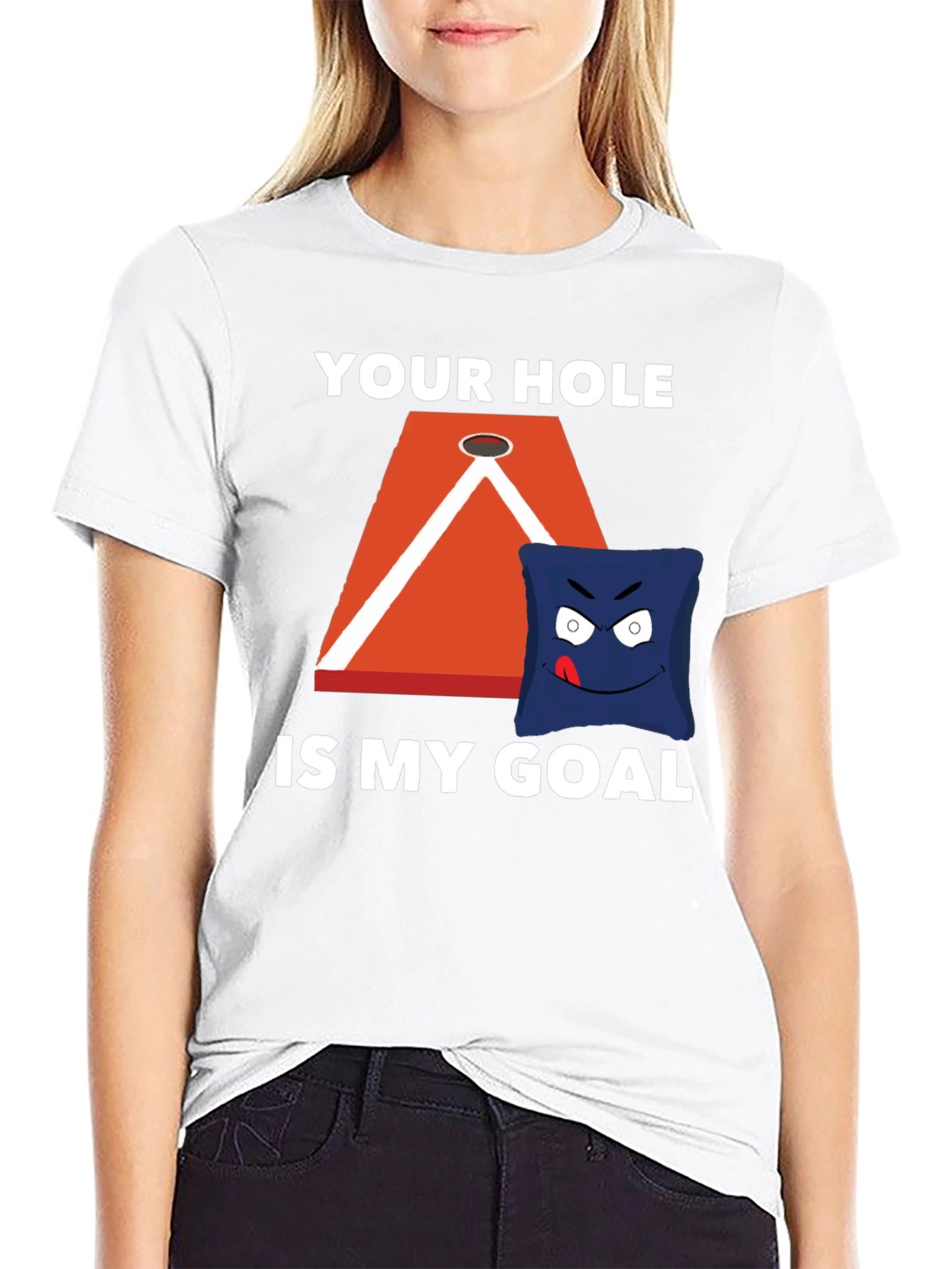 Cornhole Goal T-Shirt
