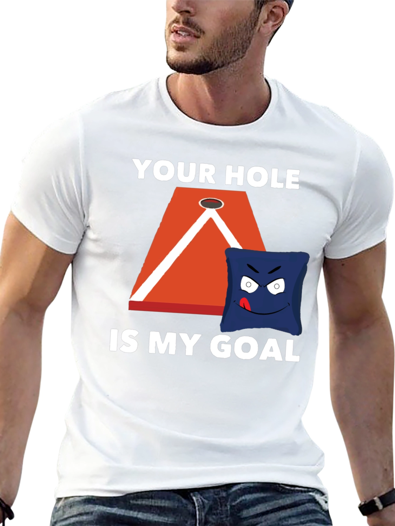 Cornhole Goal T-Shirt