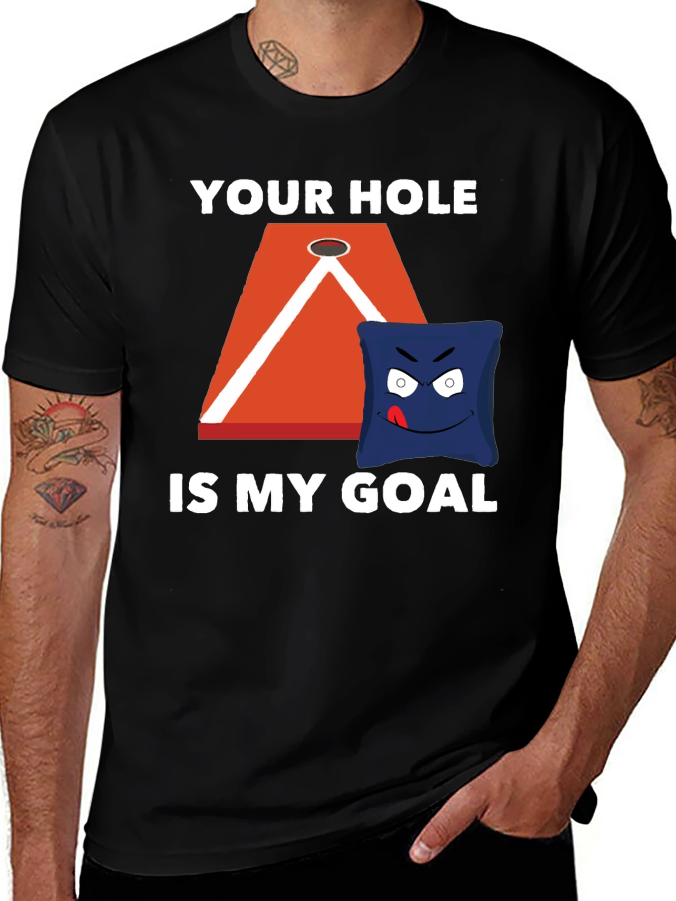 Cornhole Goal T-Shirt