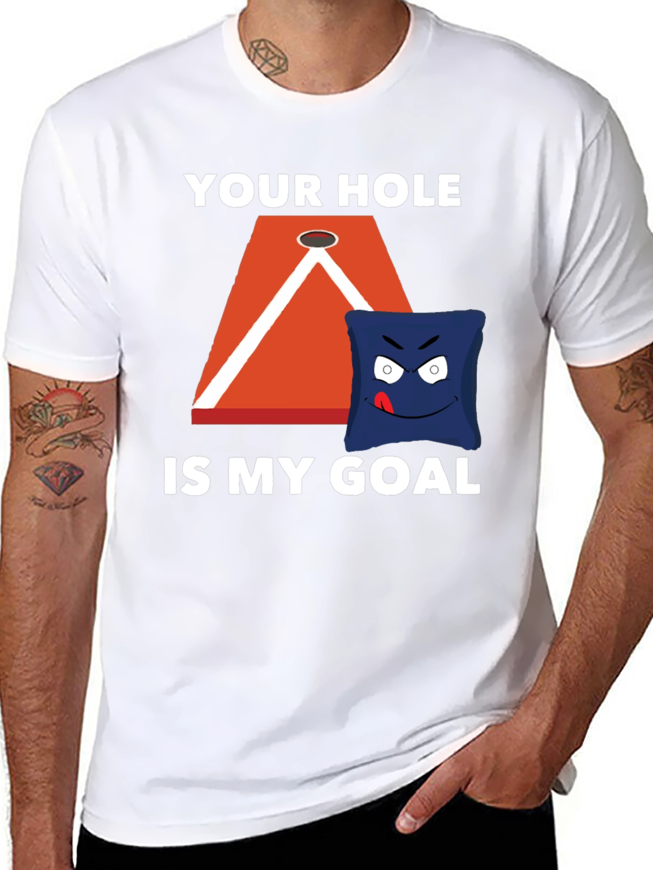 Cornhole Goal T-Shirt
