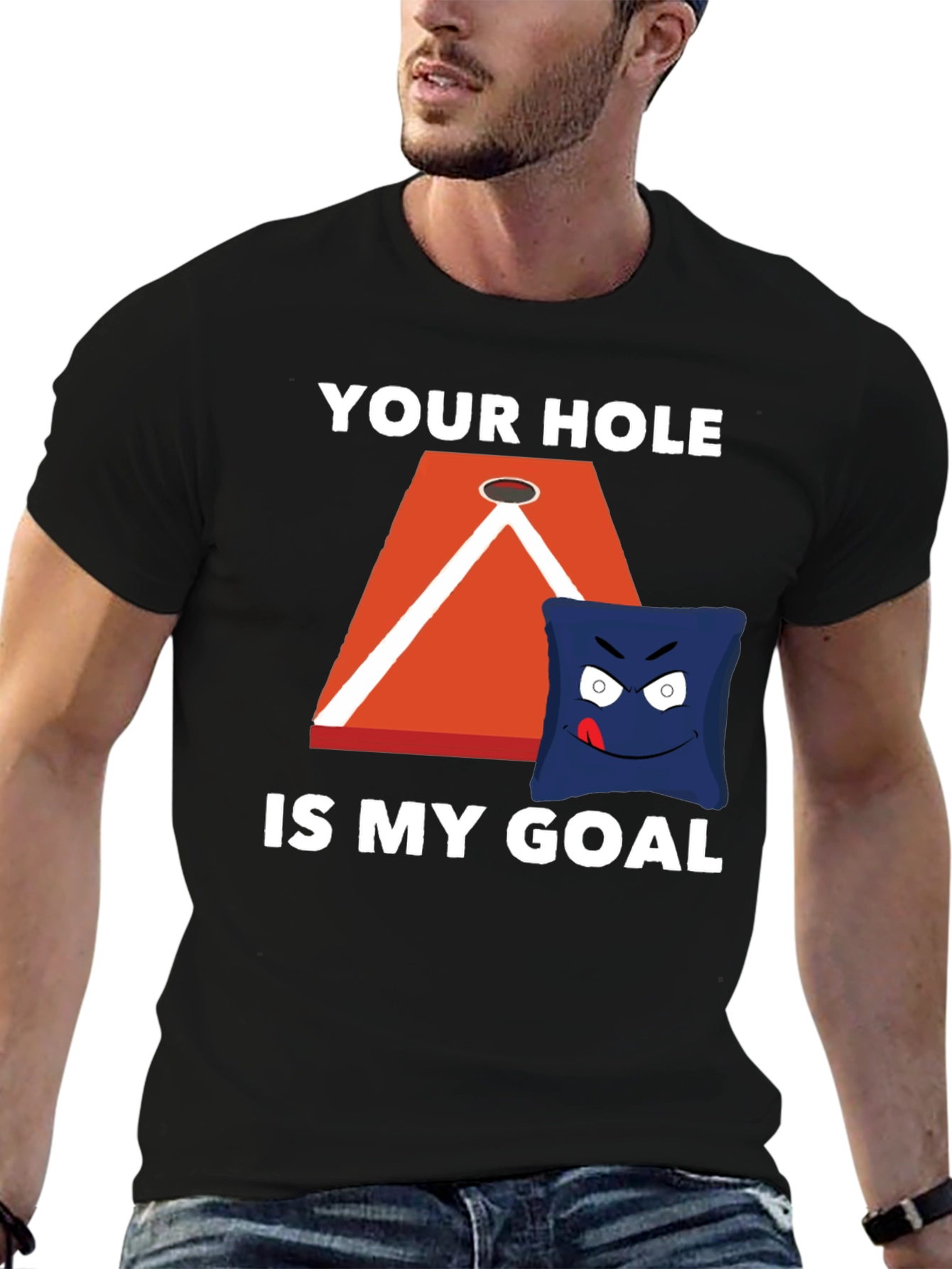 Cornhole Goal T-Shirt