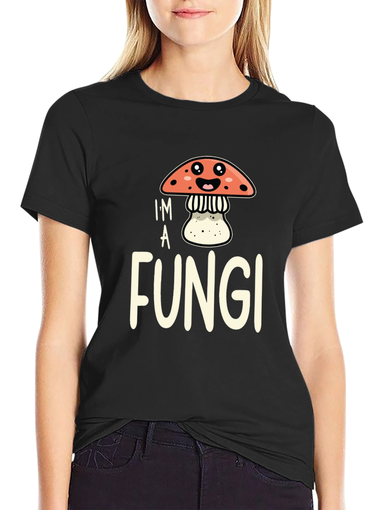 Im a Fungi T-Shirt Funny Mushroom Graphic Tee