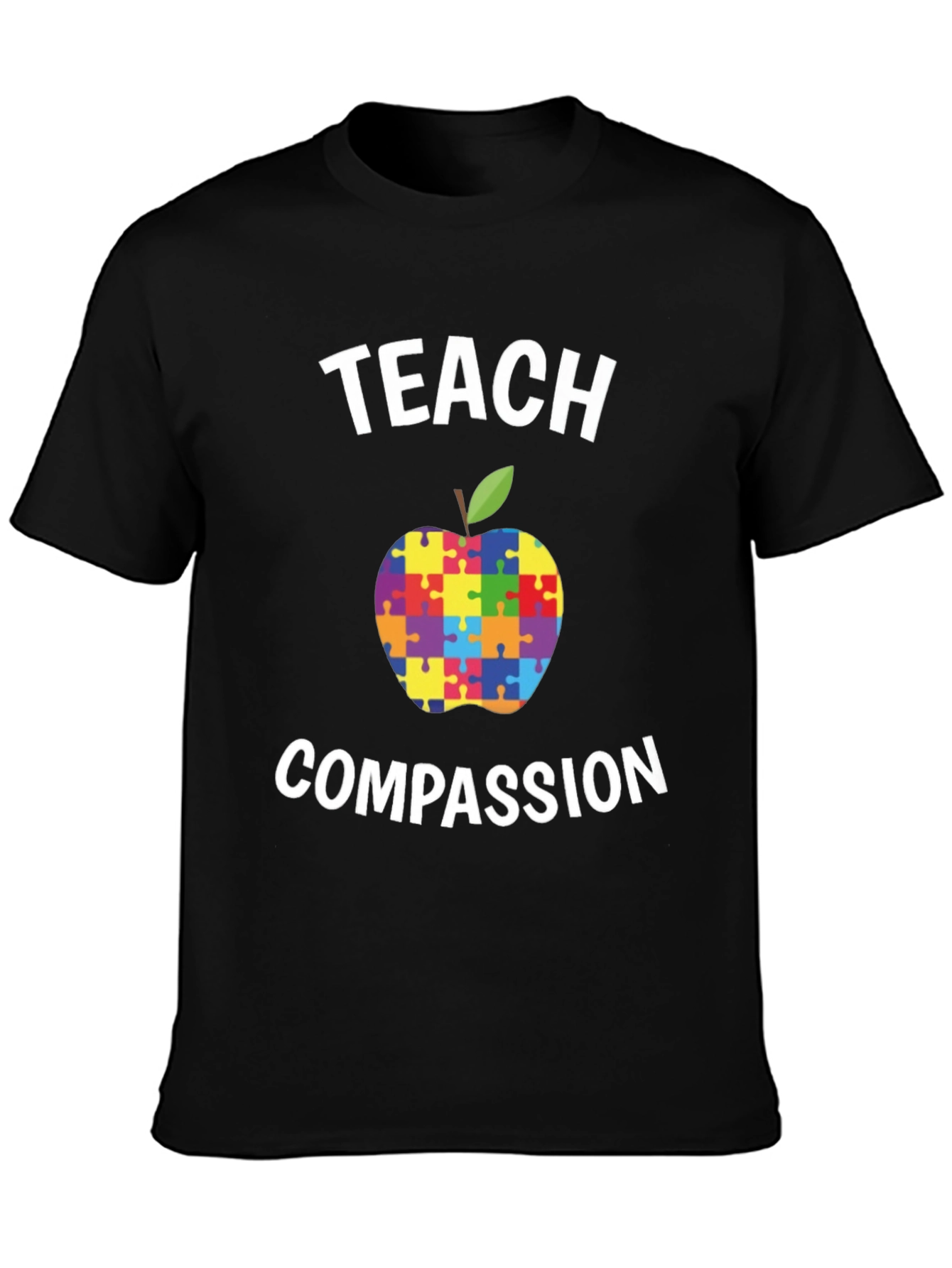 Teach Compassion Autism Awareness T-Shirt