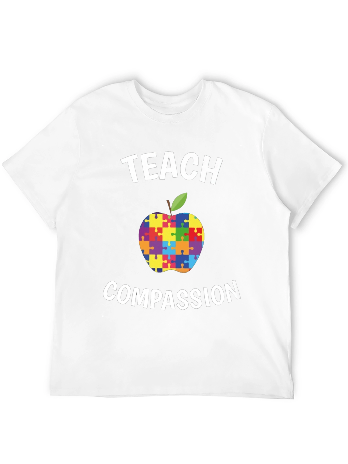 Teach Compassion Autism Awareness T-Shirt