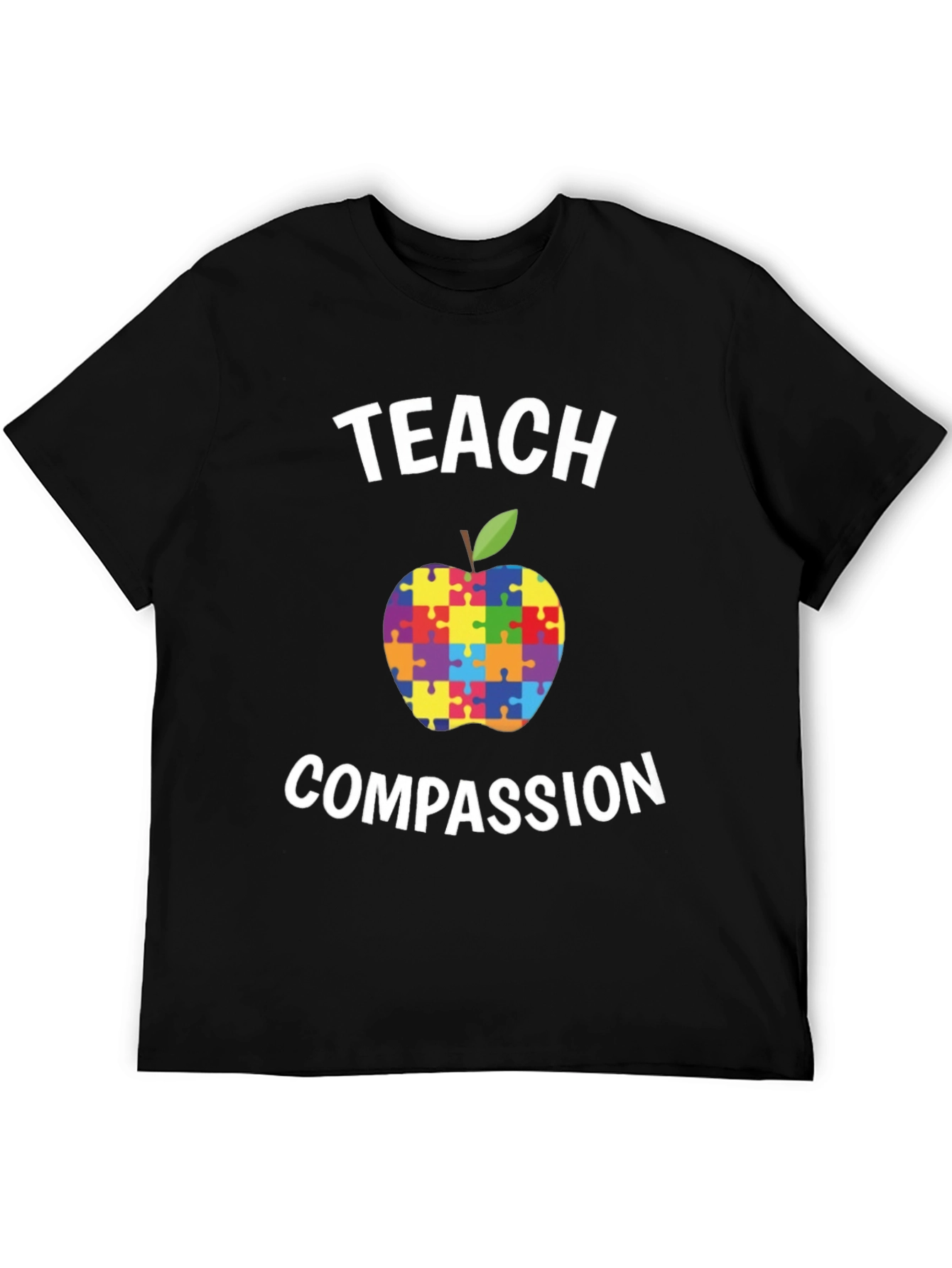 Teach Compassion Autism Awareness T-Shirt