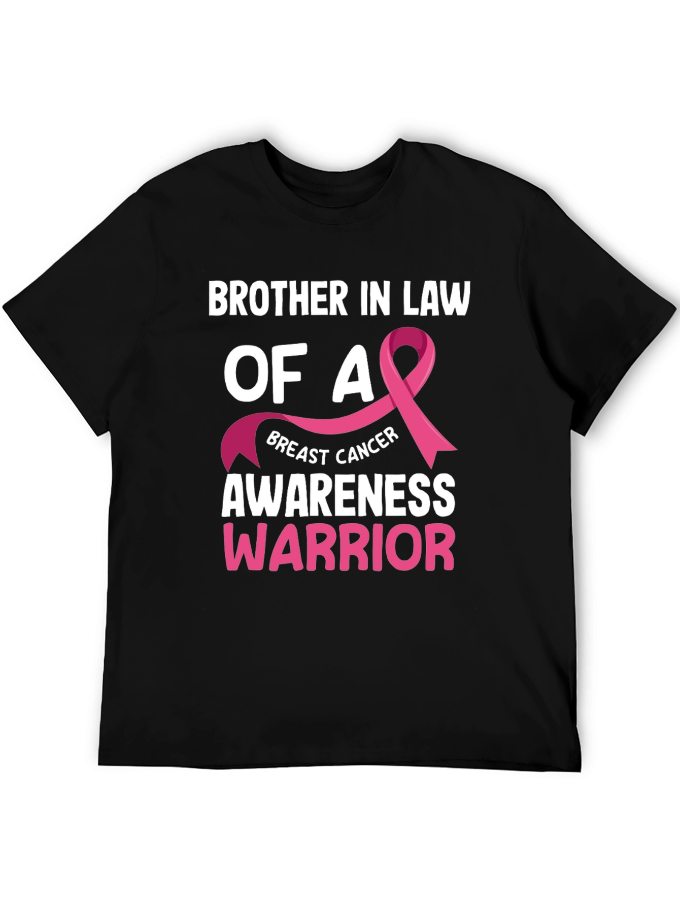 Breast Cancer Awareness Brother In Law T-Shirt
