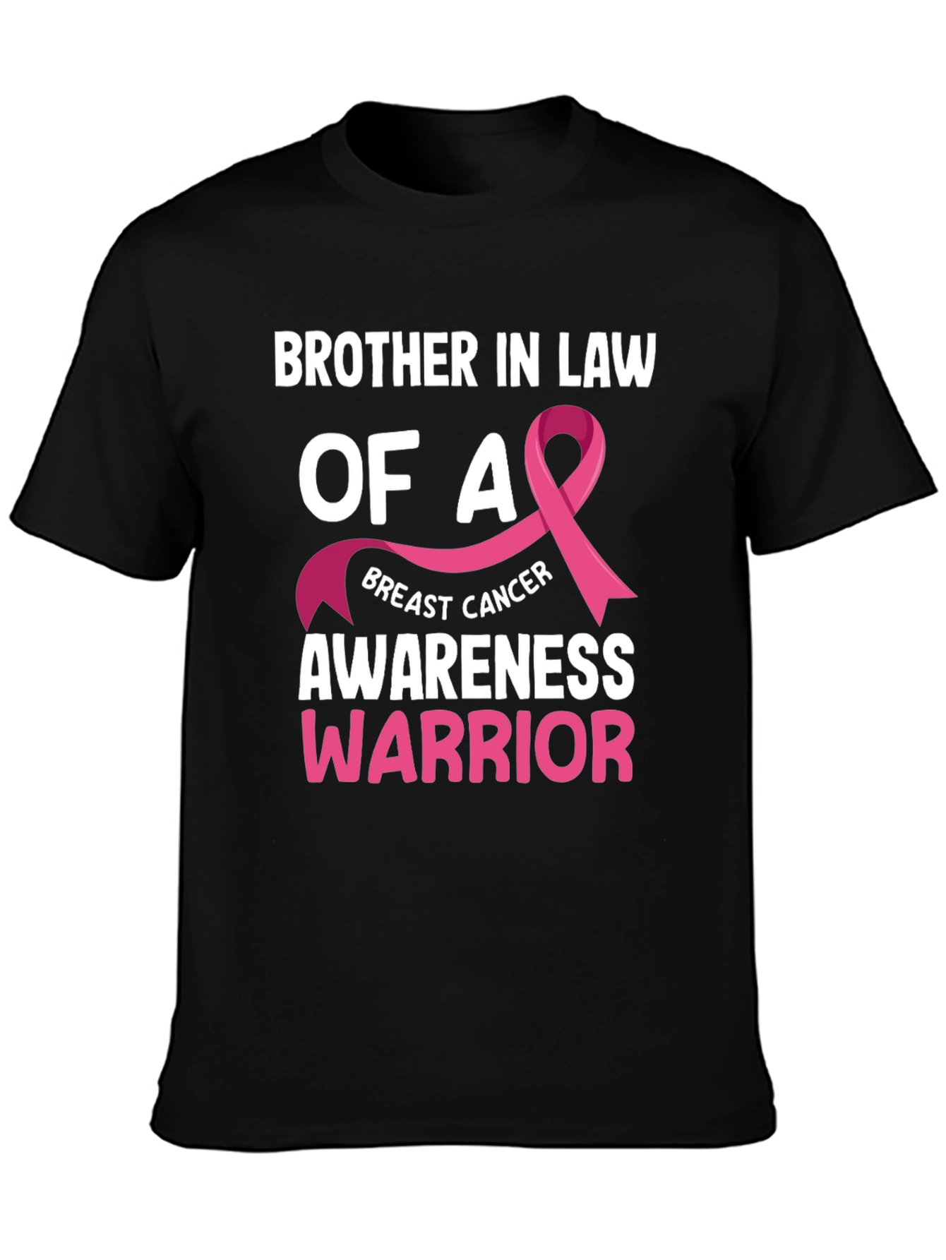 Breast Cancer Awareness Brother In Law T-Shirt