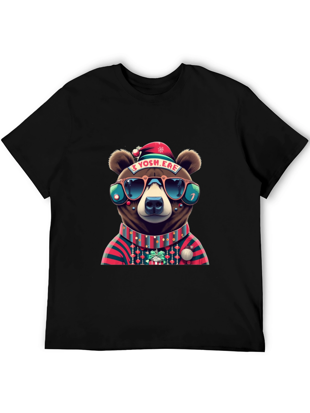 Festive Bear Graphic Tee
