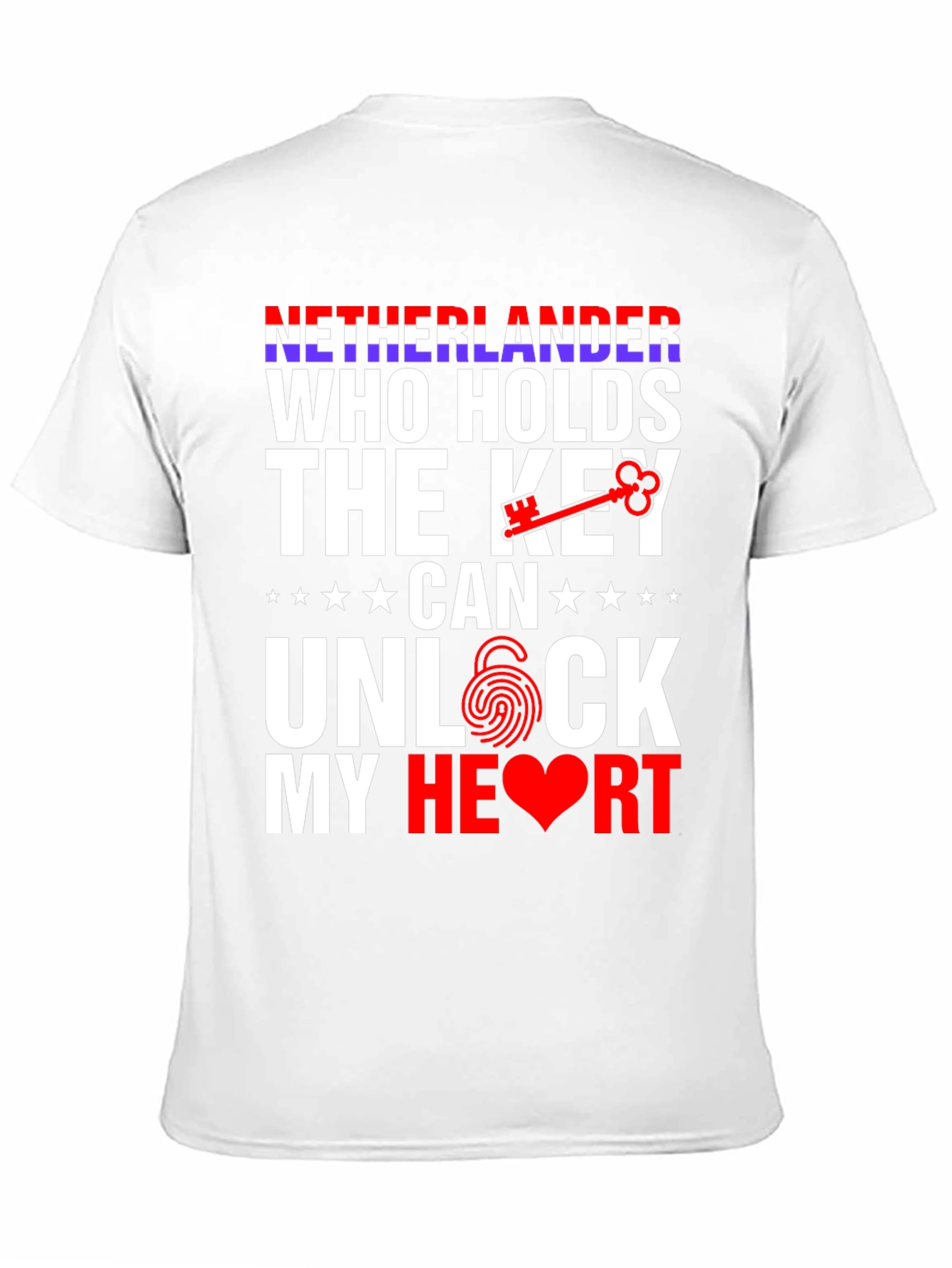 Netherlander Key to My Heart T-Shirt