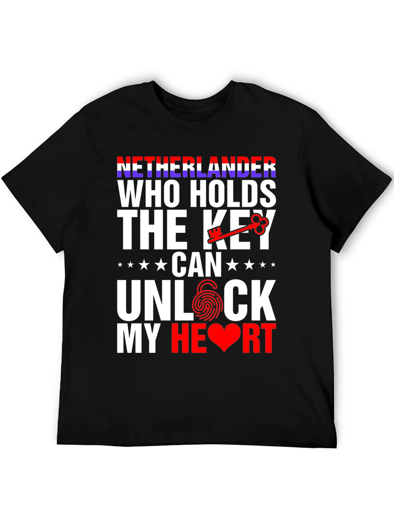 Netherlander Key to My Heart T-Shirt