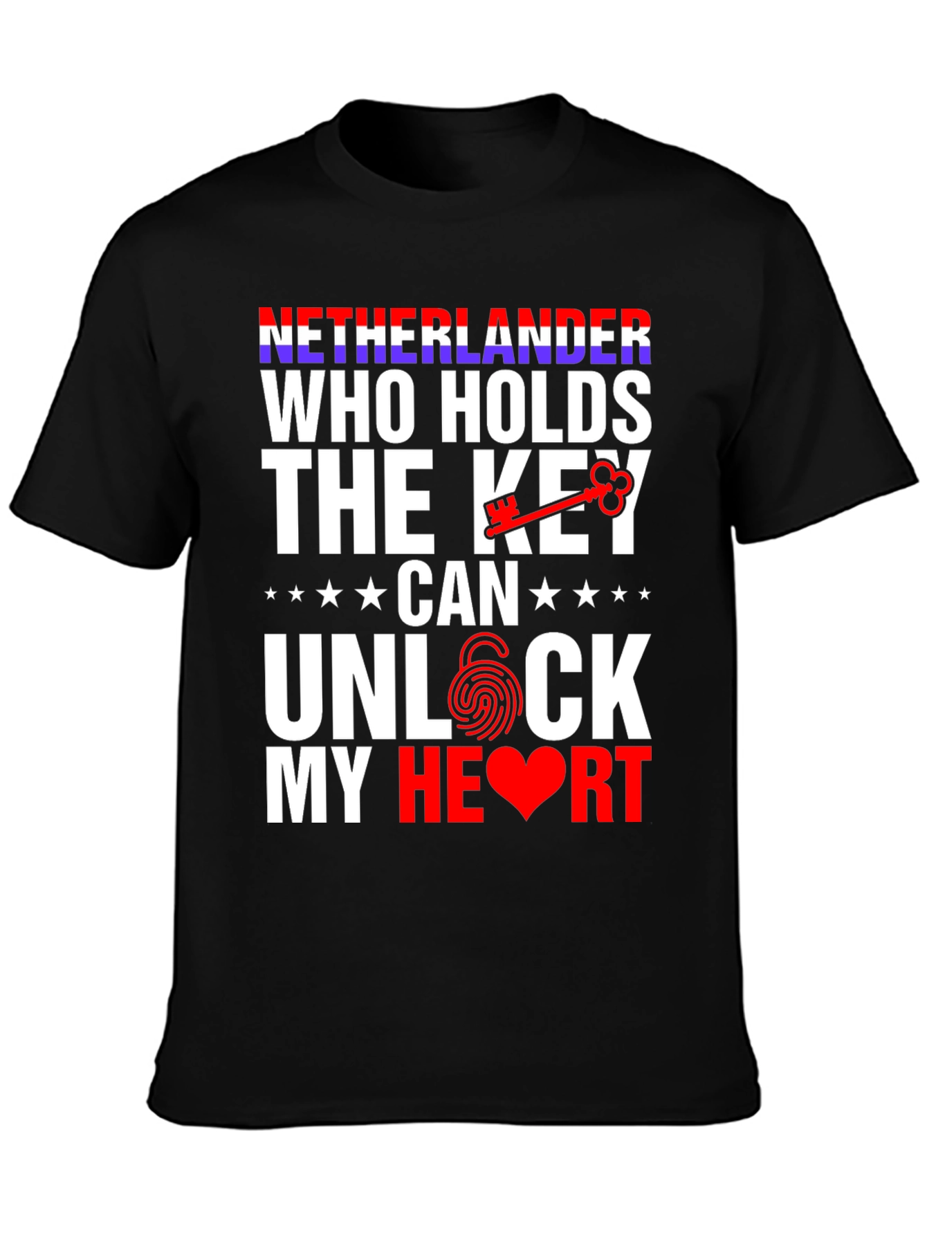 Netherlander Key to My Heart T-Shirt