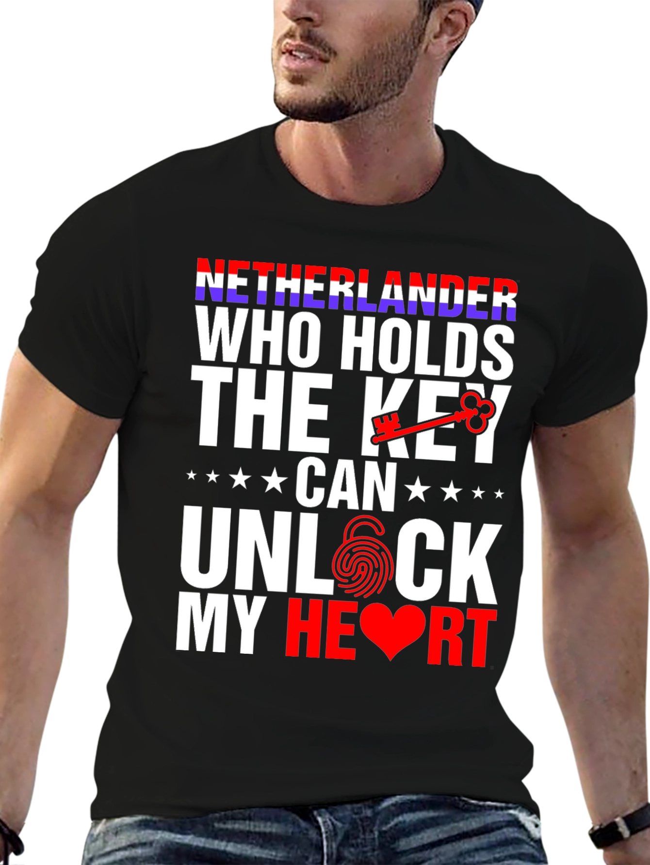 Netherlander Key to My Heart T-Shirt