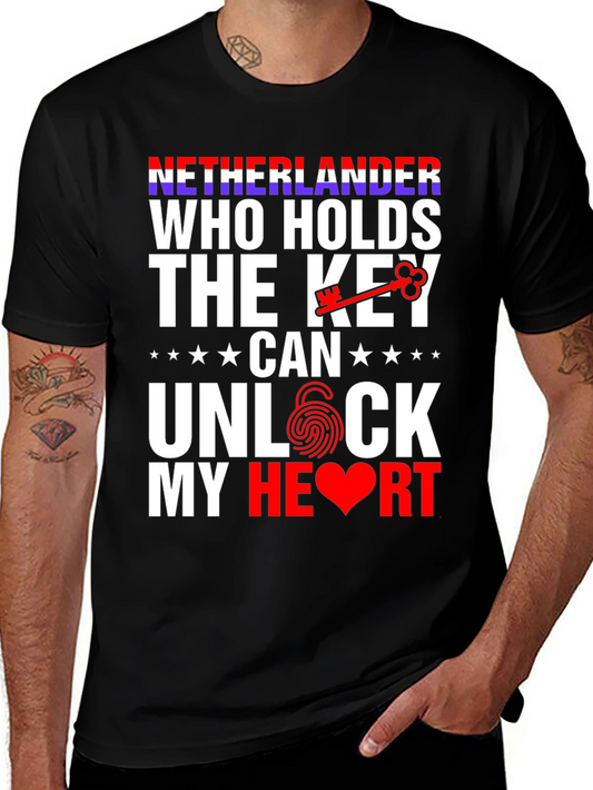 Netherlander Key to My Heart T-Shirt