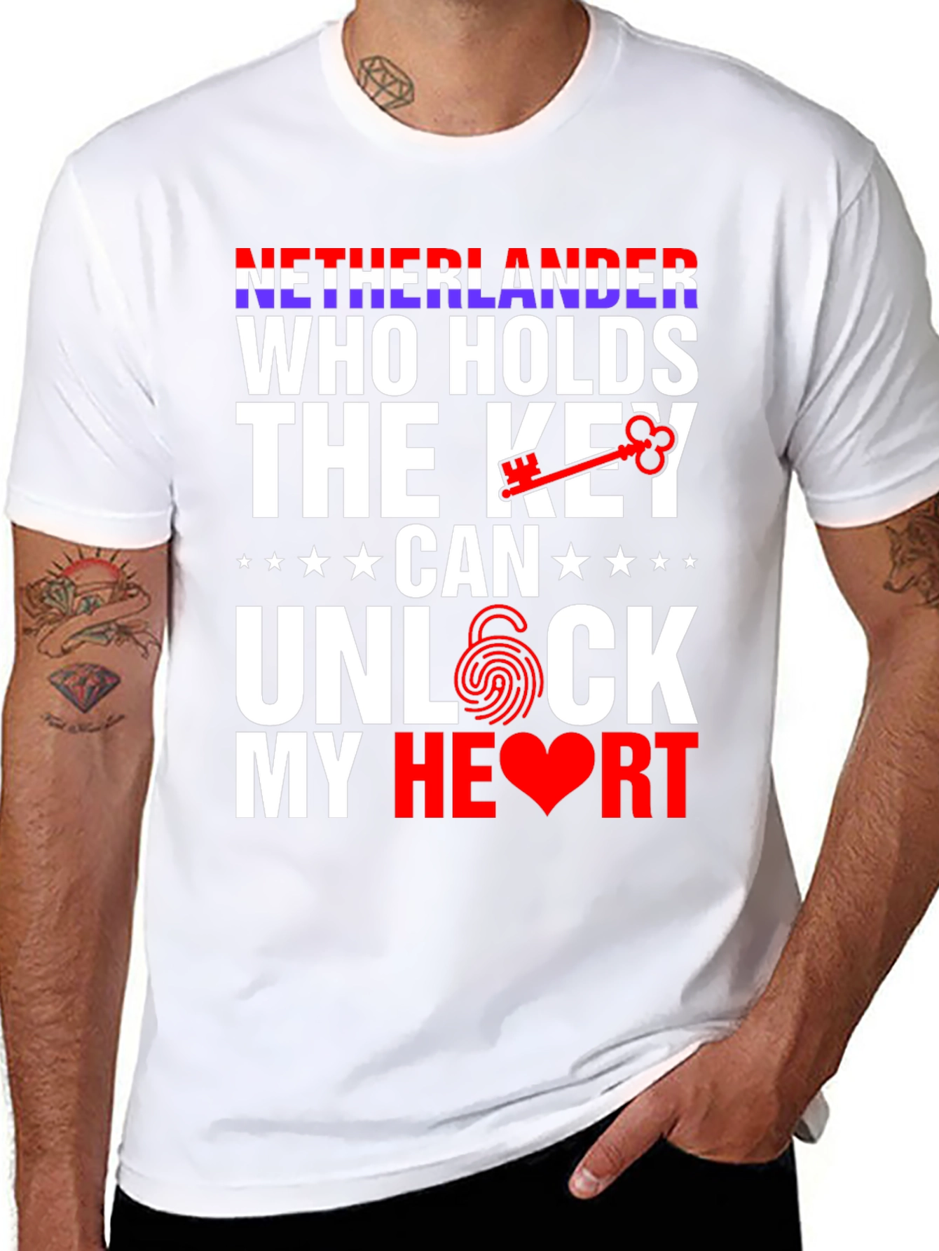 Netherlander Key to My Heart T-Shirt